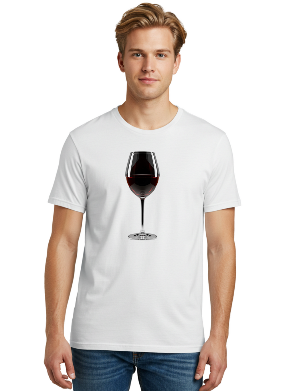 Red-Wine-Glass Men'S Graphic Tee, 100% Cotton, Comfortable Casual Summer Wear, Machine Washable, Vintage Camera, Old Camera, Antique Camera, Black Camera, Classic Photography, Photography Equipment, Nostalgic Device, Film Camera, Camera Art Bah024
