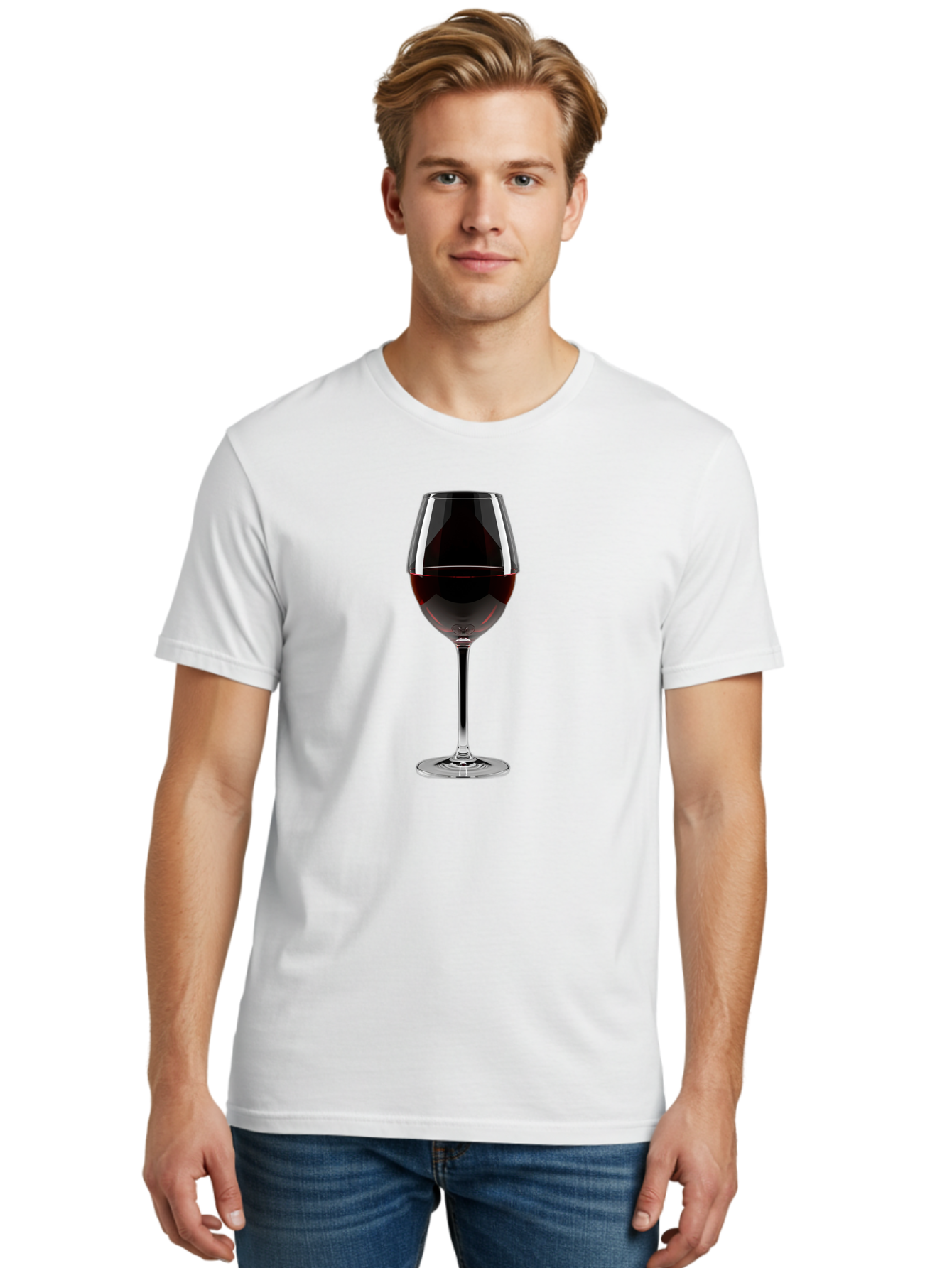 Red-Wine-Glass Men'S Graphic Tee, 100% Cotton, Comfortable Casual Summer Wear, Machine Washable, Vintage Camera, Old Camera, Antique Camera, Black Camera, Classic Photography, Photography Equipment, Nostalgic Device, Film Camera, Camera Art Bah024