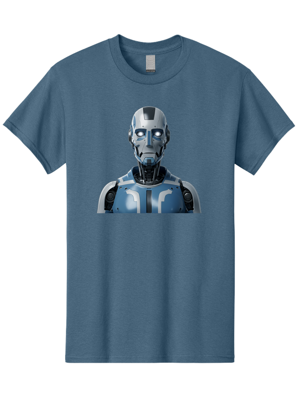 Robot-Bust Men'S Graphic Tee, 100% Cotton, Comfortable Casual Summer Wear, Machine Washable, Vintage Camera, Old Camera, Antique Camera, Black Camera, Classic Photography, Photography Equipment, Nostalgic Device, Film Camera, Camera Art Bah030