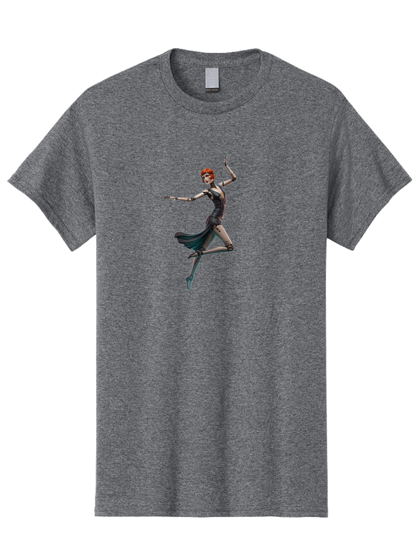 Robot-Girl-Dancing Men'S Graphic Tee, 100% Cotton, Comfortable Casual Summer Wear, Machine Washable, Vintage Camera, Old Camera, Antique Camera, Black Camera, Classic Photography, Photography Equipment, Nostalgic Device, Film Camera, Bah033