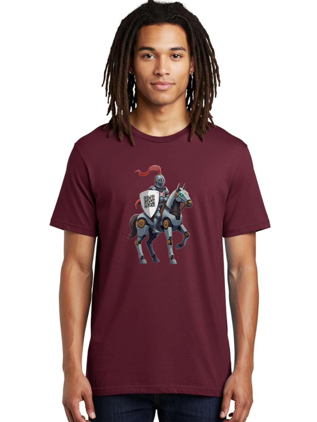 Robot-Knight Men'S Graphic Tee, 100% Cotton, Comfortable Casual Summer Wear, Machine Washable, Vintage Camera, Old Camera, Antique Camera, Black Camera, Classic Photography, Photography Equipment, Nostalgic Device, Film Camera, Camera Art Bah034