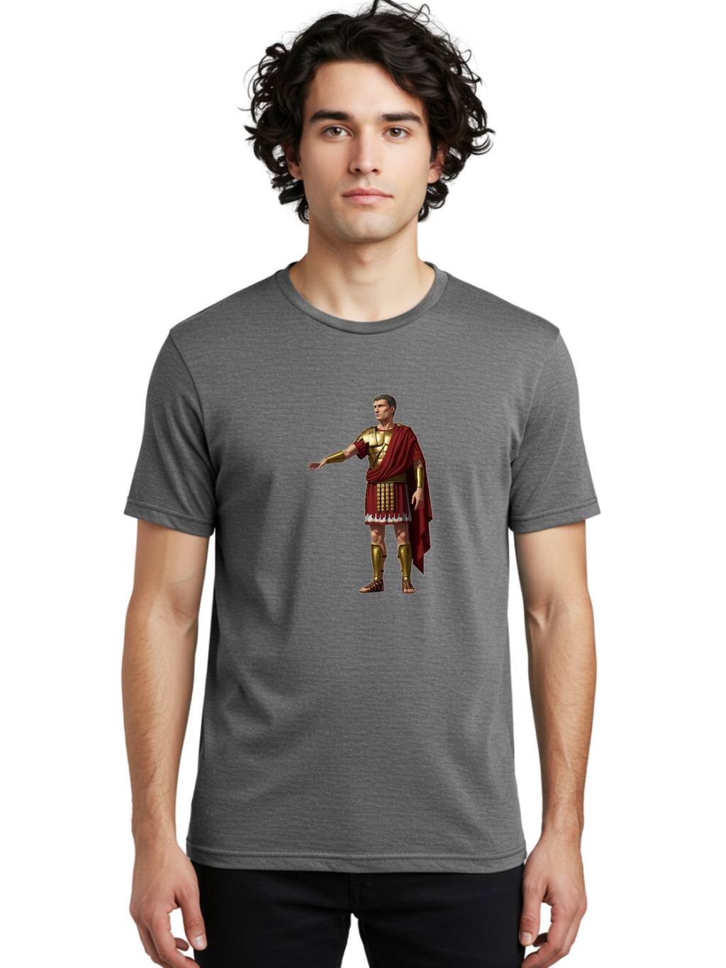 Roman-General Men'S Graphic Tee, 100% Cotton, Comfortable Casual Summer Wear, Machine Washable, Vintage Camera, Old Camera, Antique Camera, Black Camera, Classic Photography, Photography Equipment, Nostalgic Device, Film Camera, Camera Art Bah037