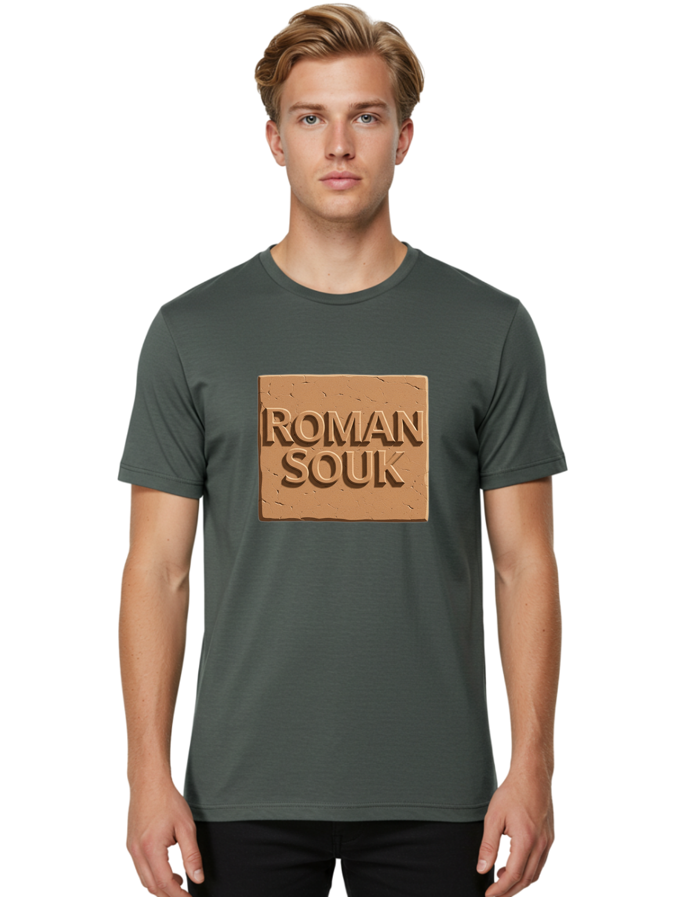 Roman-Souk Men'S Graphic Tee, 100% Cotton, Comfortable Casual Summer Wear, Machine Washable, Vintage Camera, Old Camera, Antique Camera, Black Camera, Classic Photography, Photography Equipment, Nostalgic Device, Film Camera, Camera Art Bah040