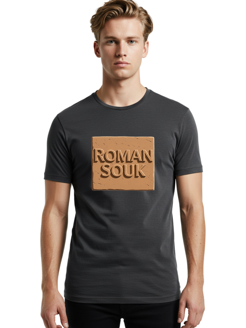 Roman-Souk Men'S Graphic Tee, 100% Cotton, Comfortable Casual Summer Wear, Machine Washable, Vintage Camera, Old Camera, Antique Camera, Black Camera, Classic Photography, Photography Equipment, Nostalgic Device, Film Camera, Camera Art Bah040