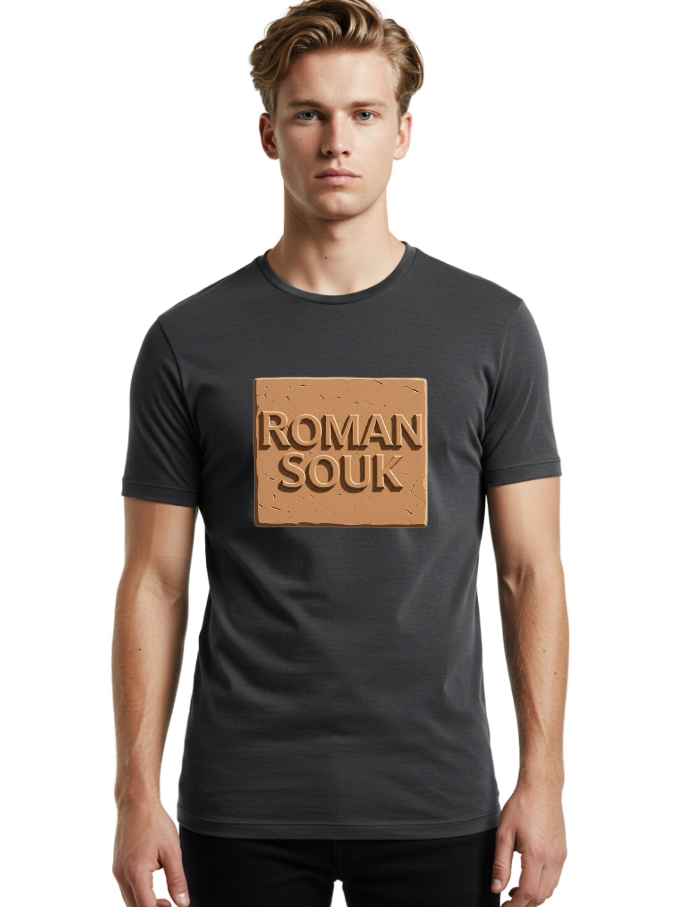 Roman-Souk Men'S Graphic Tee, 100% Cotton, Comfortable Casual Summer Wear, Machine Washable, Vintage Camera, Old Camera, Antique Camera, Black Camera, Classic Photography, Photography Equipment, Nostalgic Device, Film Camera, Camera Art Bah040