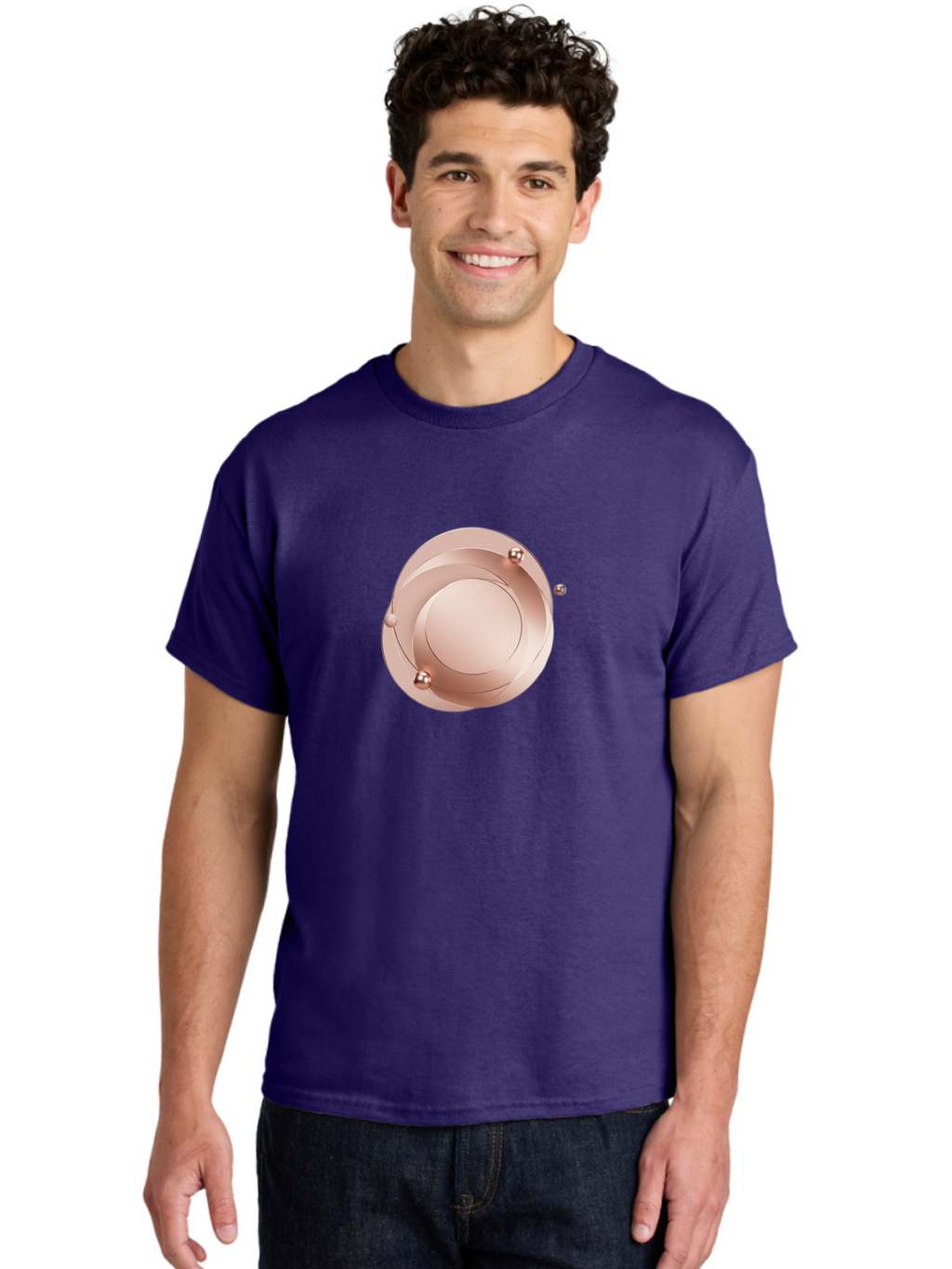 Rose-Gold-Podium Men'S Graphic Tee, 100% Cotton, Comfortable Casual Summer Wear, Machine Washable, Vintage Camera, Old Camera, Antique Camera, Black Camera, Classic Photography, Photography Equipment, Nostalgic Device, Film Camera, Camera Art Bah044