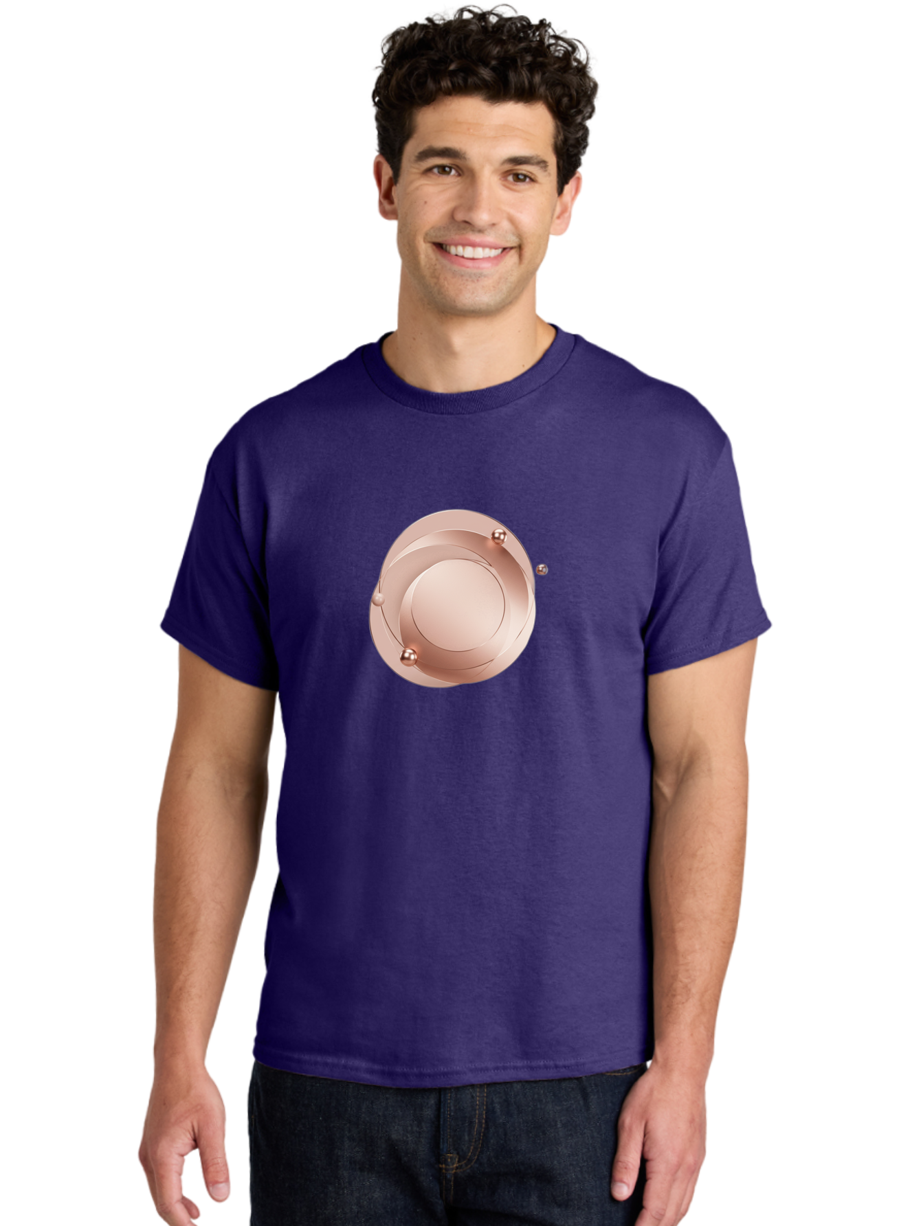 Rose-Gold-Podium Men'S Graphic Tee, 100% Cotton, Comfortable Casual Summer Wear, Machine Washable, Vintage Camera, Old Camera, Antique Camera, Black Camera, Classic Photography, Photography Equipment, Nostalgic Device, Film Camera, Camera Art Bah044