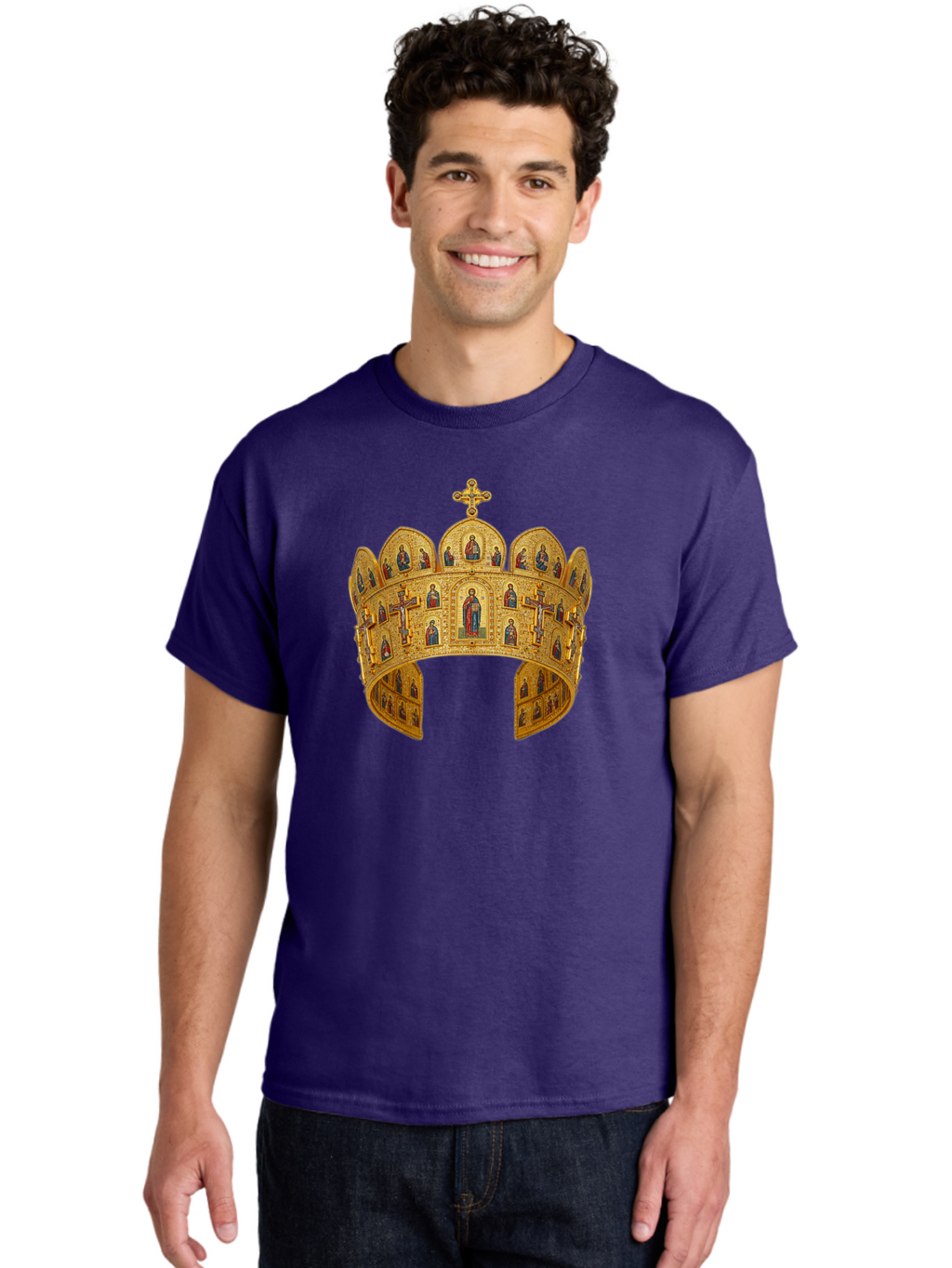 Russian-Crown Men'S Graphic Tee, 100% Cotton, Comfortable Casual Summer Wear, Machine Washable, Vintage Camera, Old Camera, Antique Camera, Black Camera, Classic Photography, Photography Equipment, Nostalgic Device, Film Camera, Camera Art Bah049