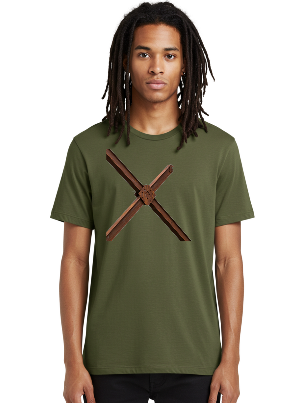 Rustic-Metal-Beams Men'S Graphic Tee, 100% Cotton, Comfortable Casual Summer Wear, Machine Washable, Vintage Camera, Old Camera, Antique Camera, Black Camera, Classic Photography, Photography Equipment, Nostalgic Device, Film Camera, Bah050