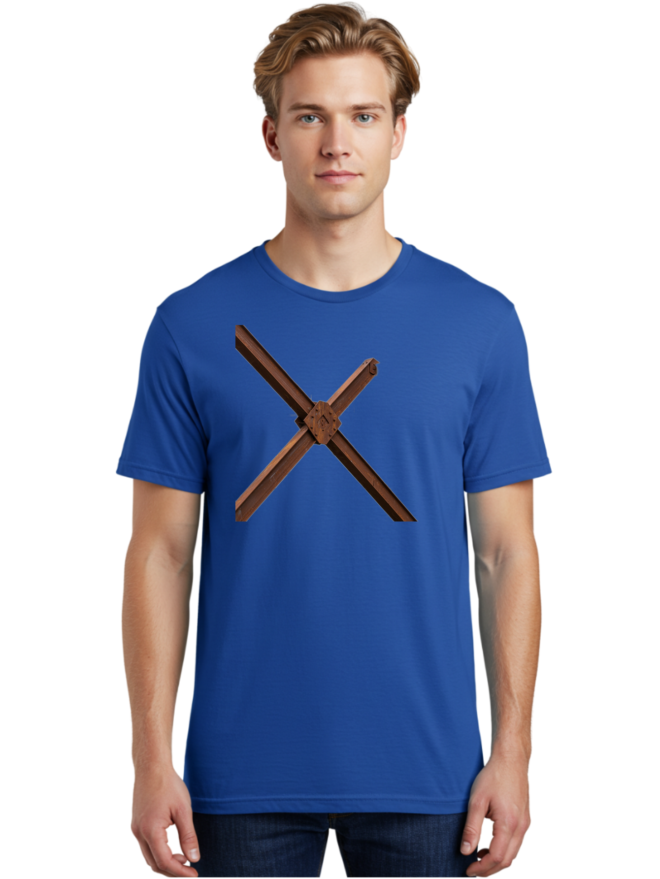 Rustic-Metal-Beams Men'S Graphic Tee, 100% Cotton, Comfortable Casual Summer Wear, Machine Washable, Vintage Camera, Old Camera, Antique Camera, Black Camera, Classic Photography, Photography Equipment, Nostalgic Device, Film Camera, Bah050