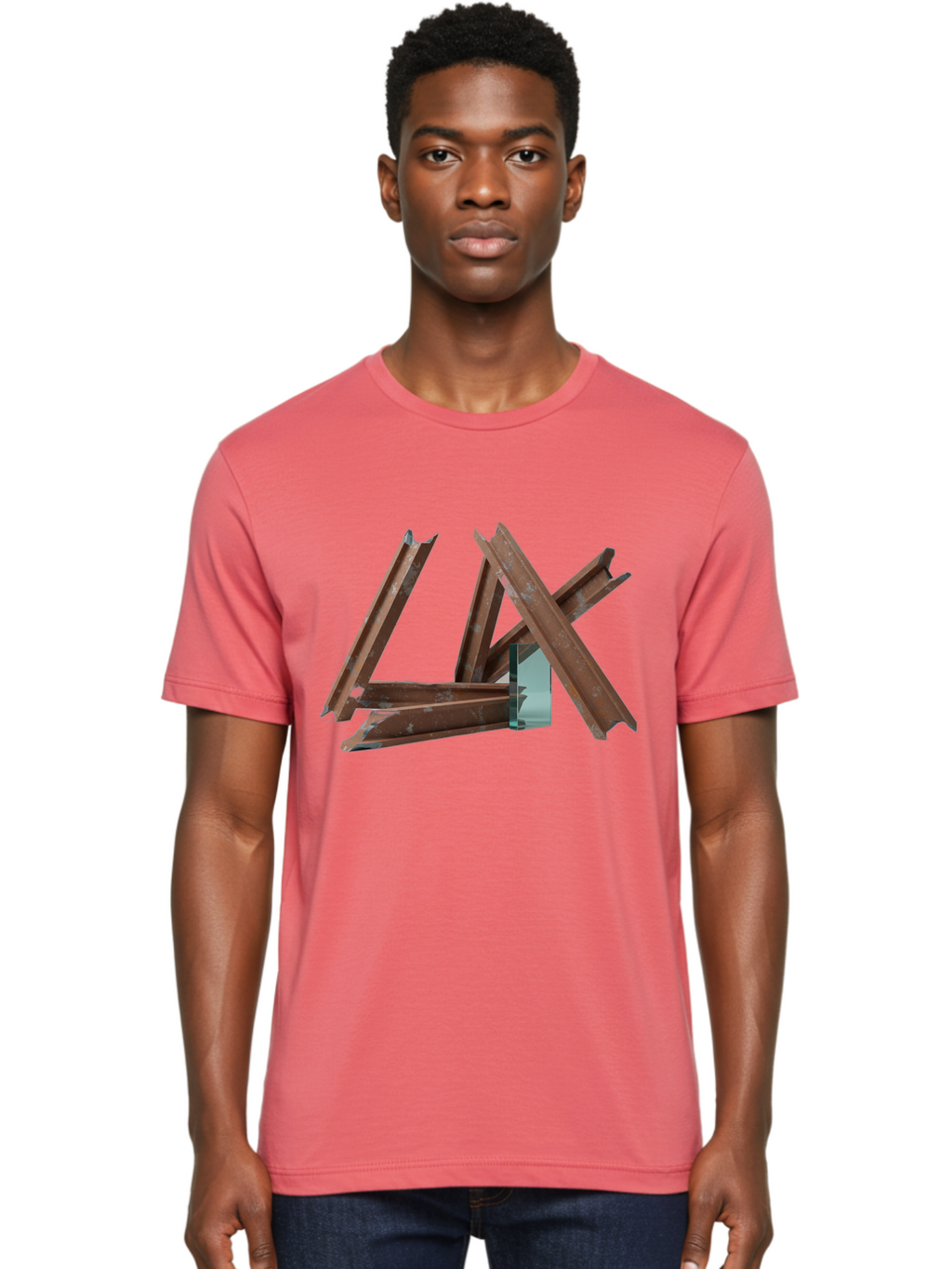 Rusty-Metal-Pieces Men'S Graphic Tee, 100% Cotton, Comfortable Casual Summer Wear, Machine Washable, Vintage Camera, Old Camera, Antique Camera, Black Camera, Classic Photography, Photography Equipment, Nostalgic Device, Film Camera, Bah051