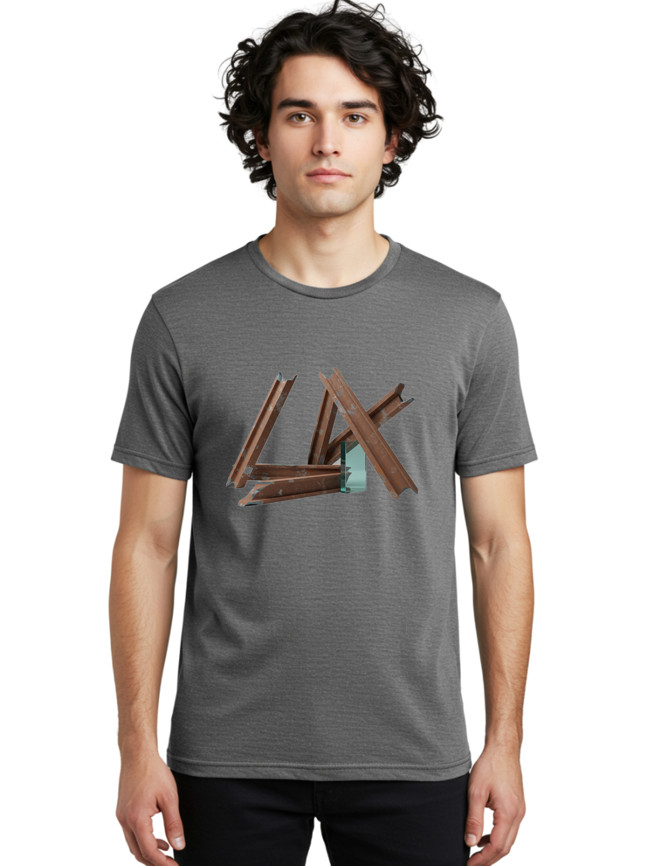 Rusty-Metal-Pieces Men'S Graphic Tee, 100% Cotton, Comfortable Casual Summer Wear, Machine Washable, Vintage Camera, Old Camera, Antique Camera, Black Camera, Classic Photography, Photography Equipment, Nostalgic Device, Film Camera, Bah051