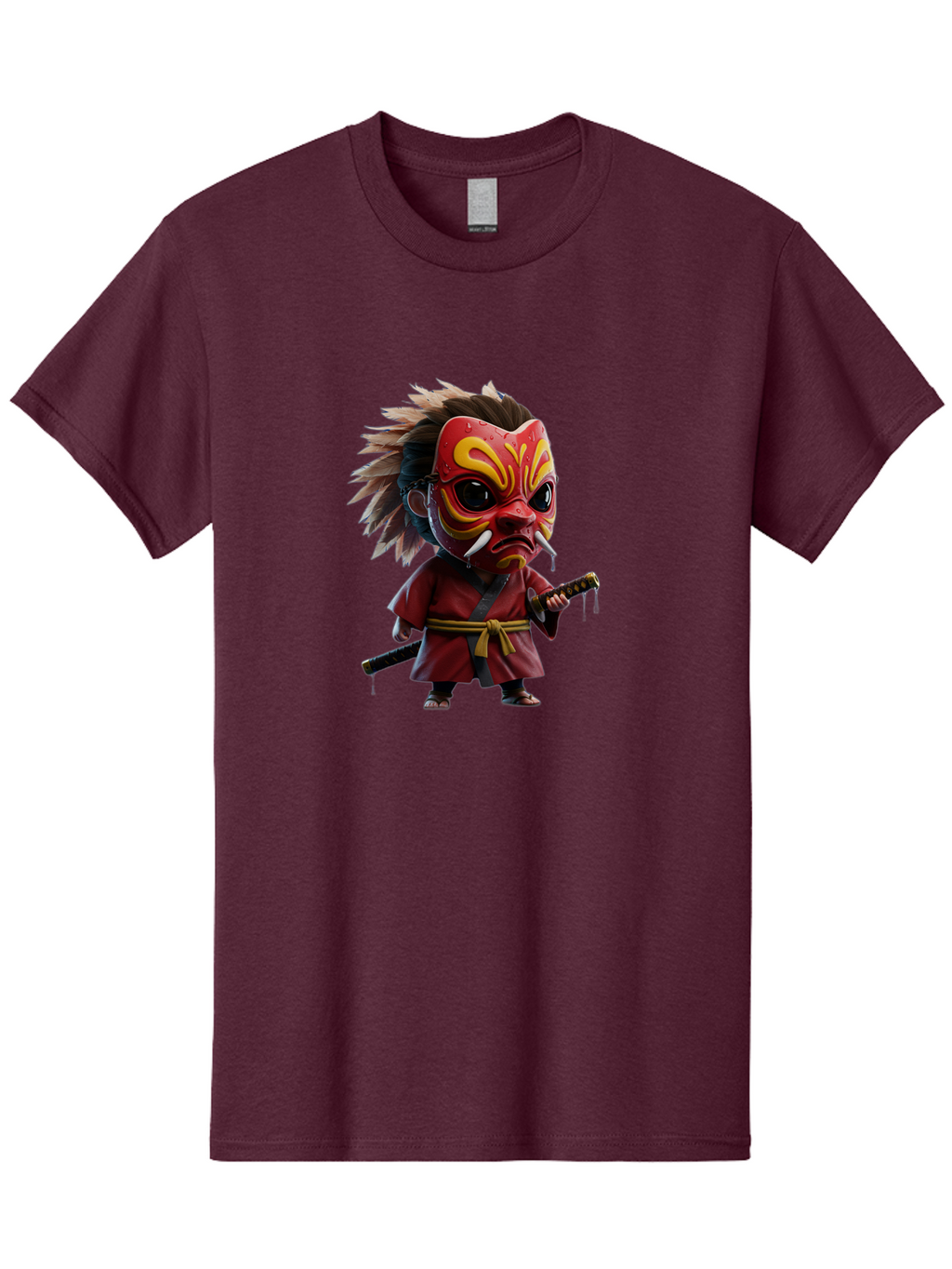 Samurai-Character Men'S Graphic Tee, 100% Cotton, Comfortable Casual Summer Wear, Machine Washable, Vintage Camera, Old Camera, Antique Camera, Black Camera, Classic Photography, Photography Equipment, Nostalgic Device, Film Camera, Camera Art Bah059