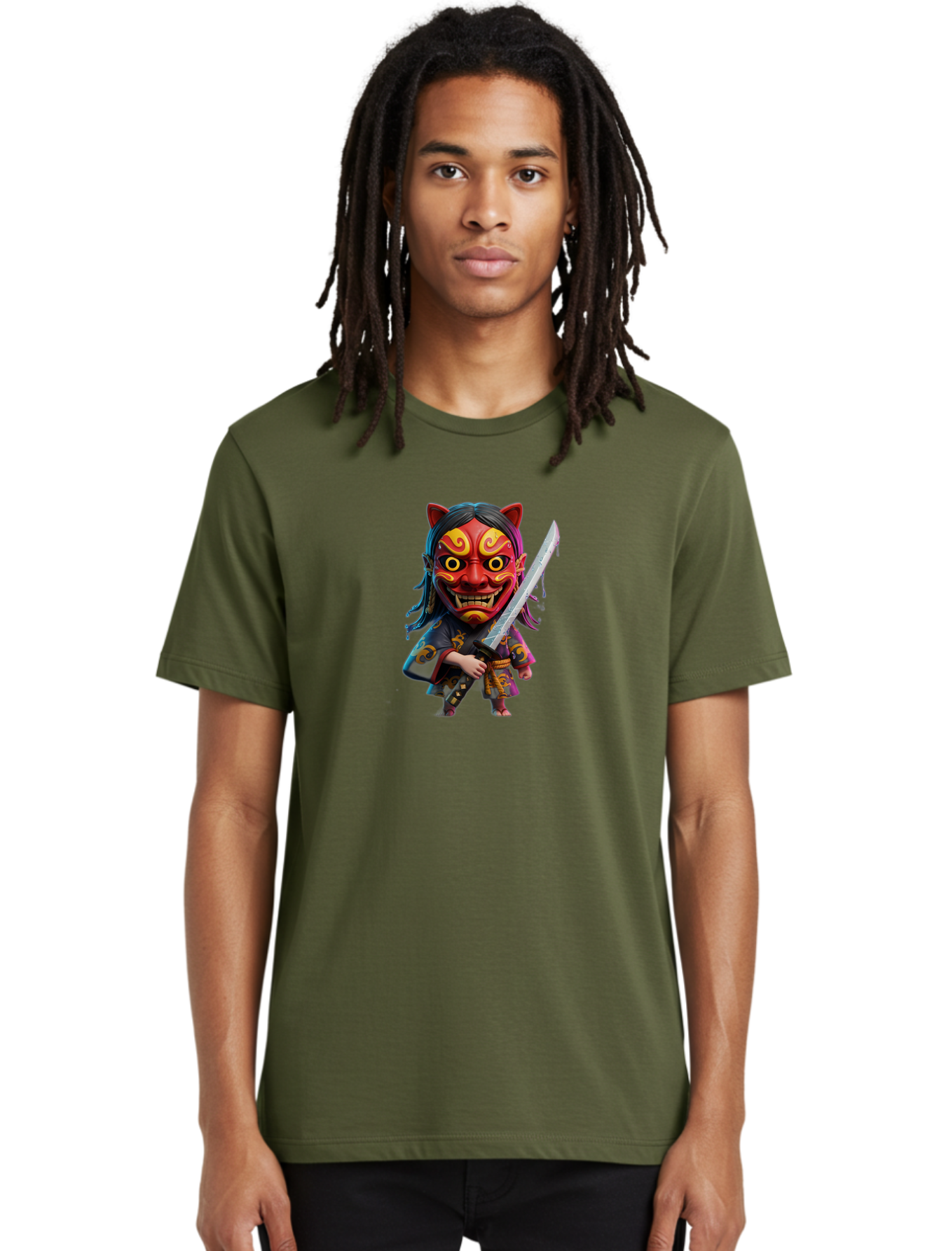 Samurai-Mask Men'S Graphic Tee, 100% Cotton, Comfortable Casual Summer Wear, Machine Washable, Vintage Camera, Old Camera, Antique Camera, Black Camera, Classic Photography, Photography Equipment, Nostalgic Device, Film Camera, Camera Art Bah060