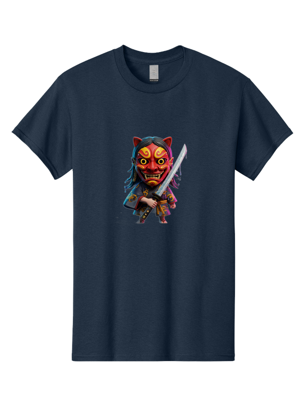 Samurai-Mask Men'S Graphic Tee, 100% Cotton, Comfortable Casual Summer Wear, Machine Washable, Vintage Camera, Old Camera, Antique Camera, Black Camera, Classic Photography, Photography Equipment, Nostalgic Device, Film Camera, Camera Art Bah060