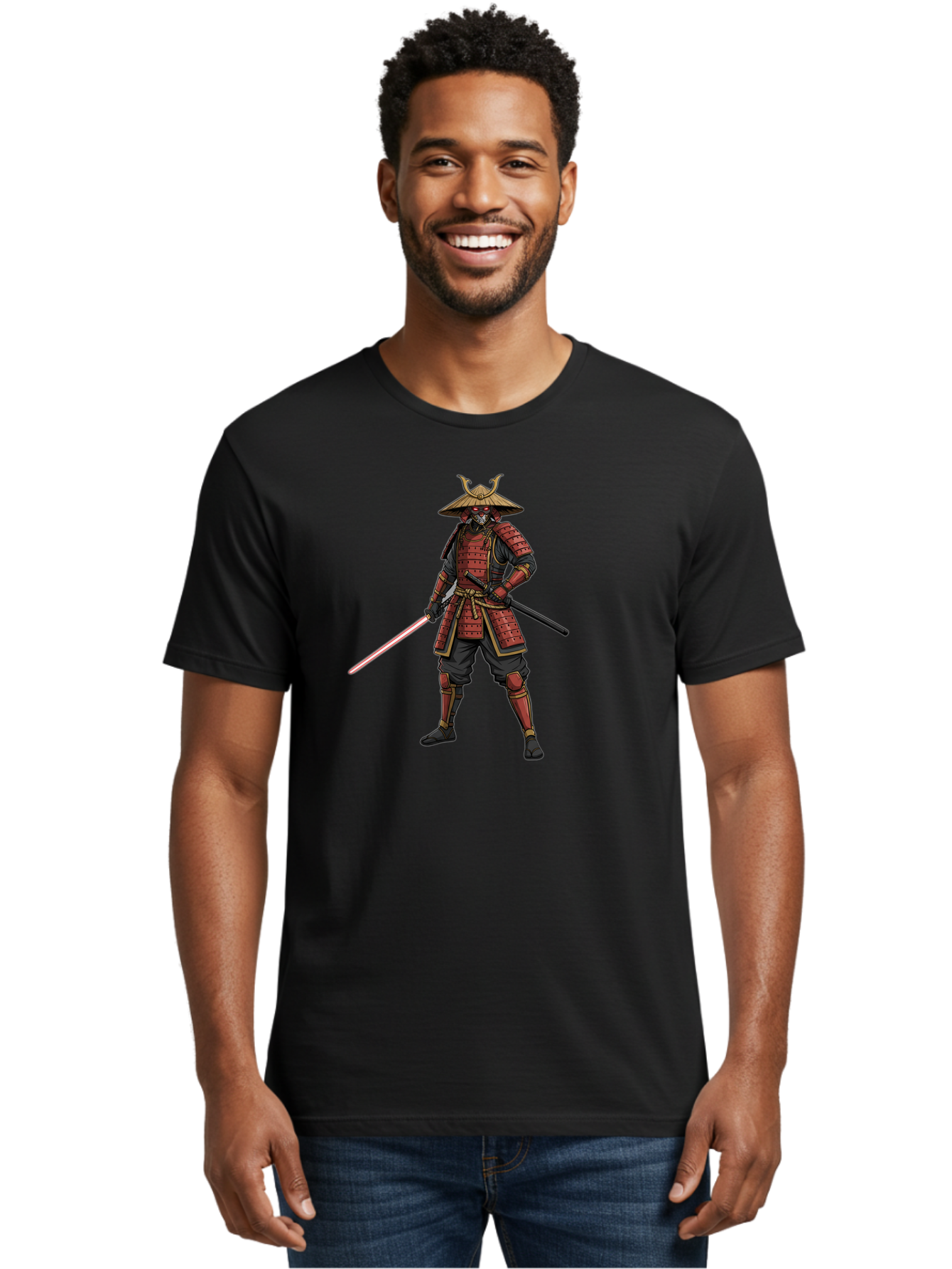 Samurai-Skeleton Men'S Graphic Tee, 100% Cotton, Comfortable Casual Summer Wear, Machine Washable, Vintage Camera, Old Camera, Antique Camera, Black Camera, Classic Photography, Photography Equipment, Nostalgic Device, Film Camera, Camera Art Bah061