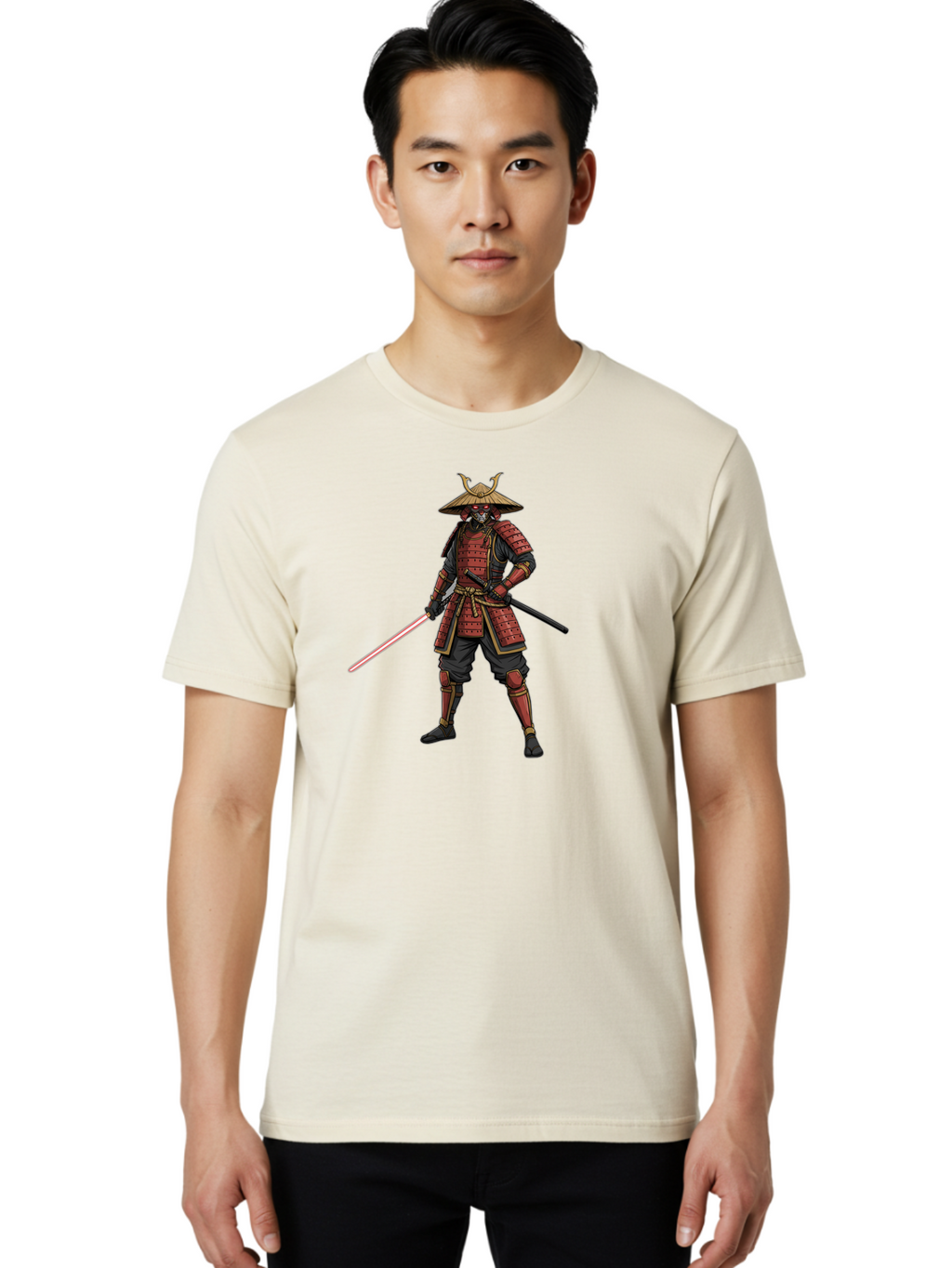 Samurai-Skeleton Men'S Graphic Tee, 100% Cotton, Comfortable Casual Summer Wear, Machine Washable, Vintage Camera, Old Camera, Antique Camera, Black Camera, Classic Photography, Photography Equipment, Nostalgic Device, Film Camera, Camera Art Bah061