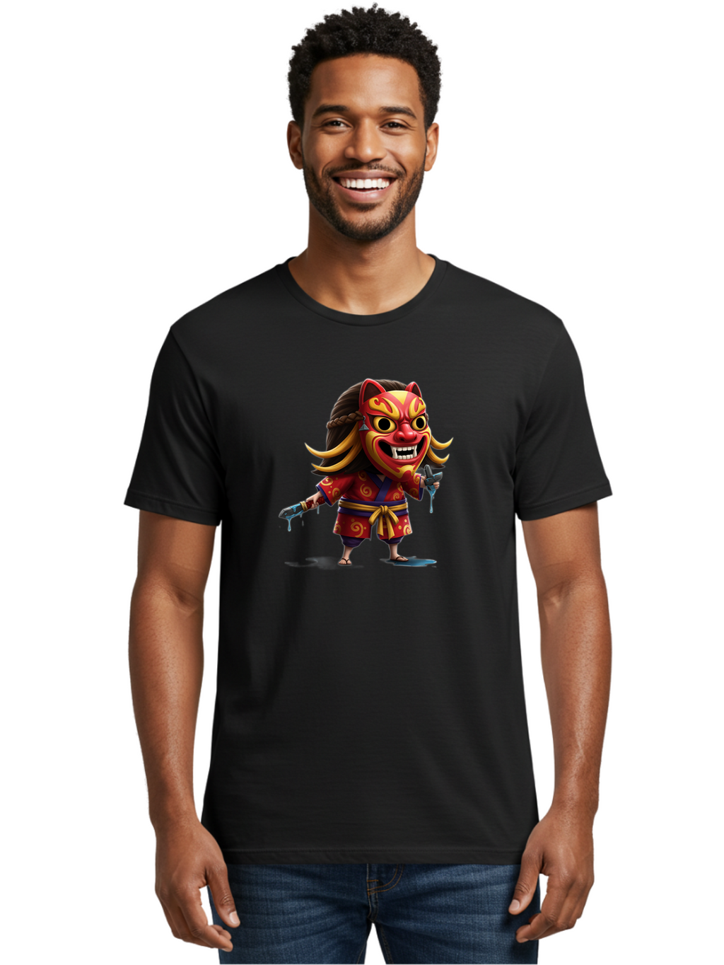 Samurai-Warrior Men'S Graphic Tee, 100% Cotton, Comfortable Casual Summer Wear, Machine Washable, Vintage Camera, Old Camera, Antique Camera, Black Camera, Classic Photography, Photography Equipment, Nostalgic Device, Film Camera, Camera Art Bah062