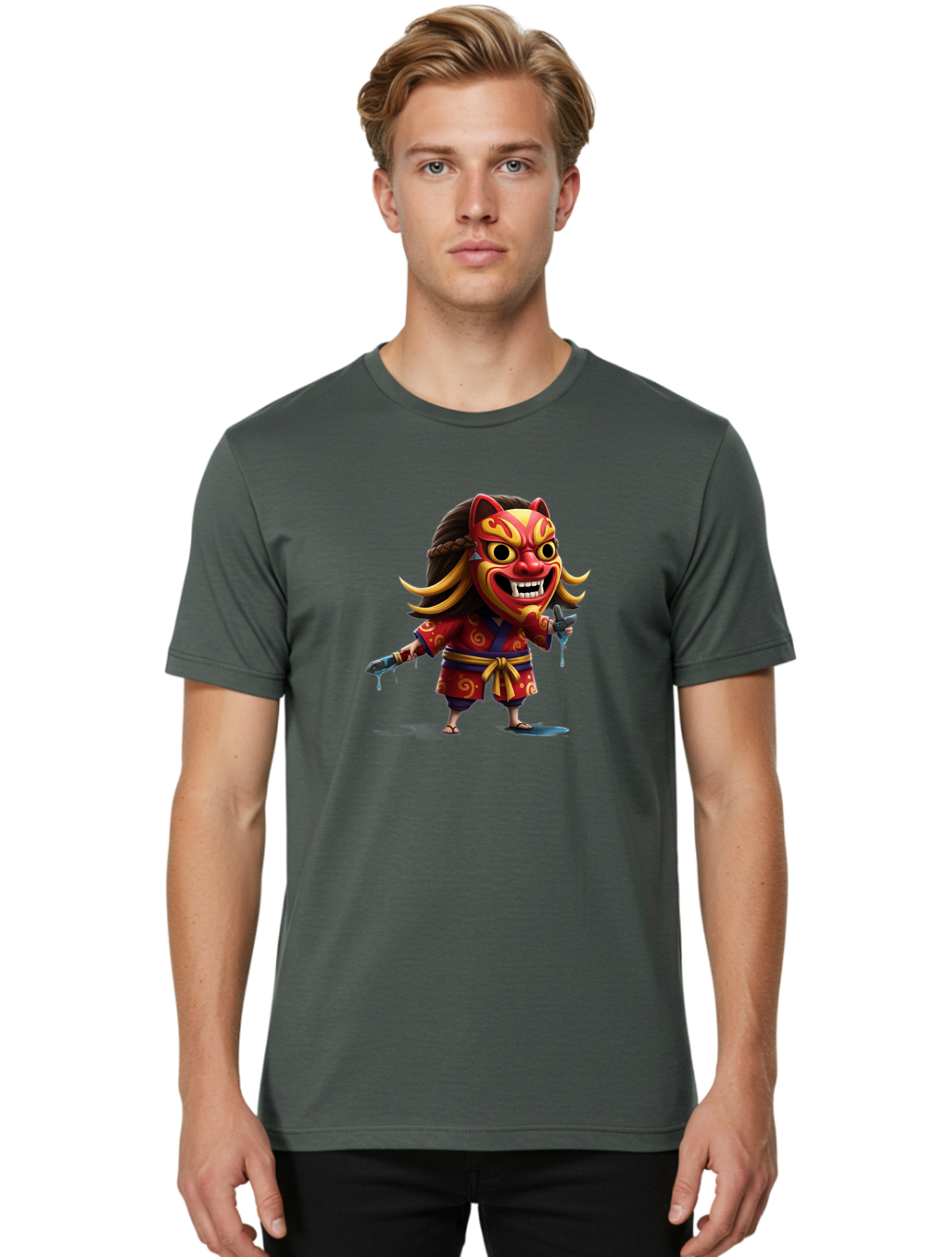 Samurai-Warrior Men'S Graphic Tee, 100% Cotton, Comfortable Casual Summer Wear, Machine Washable, Vintage Camera, Old Camera, Antique Camera, Black Camera, Classic Photography, Photography Equipment, Nostalgic Device, Film Camera, Camera Art Bah062