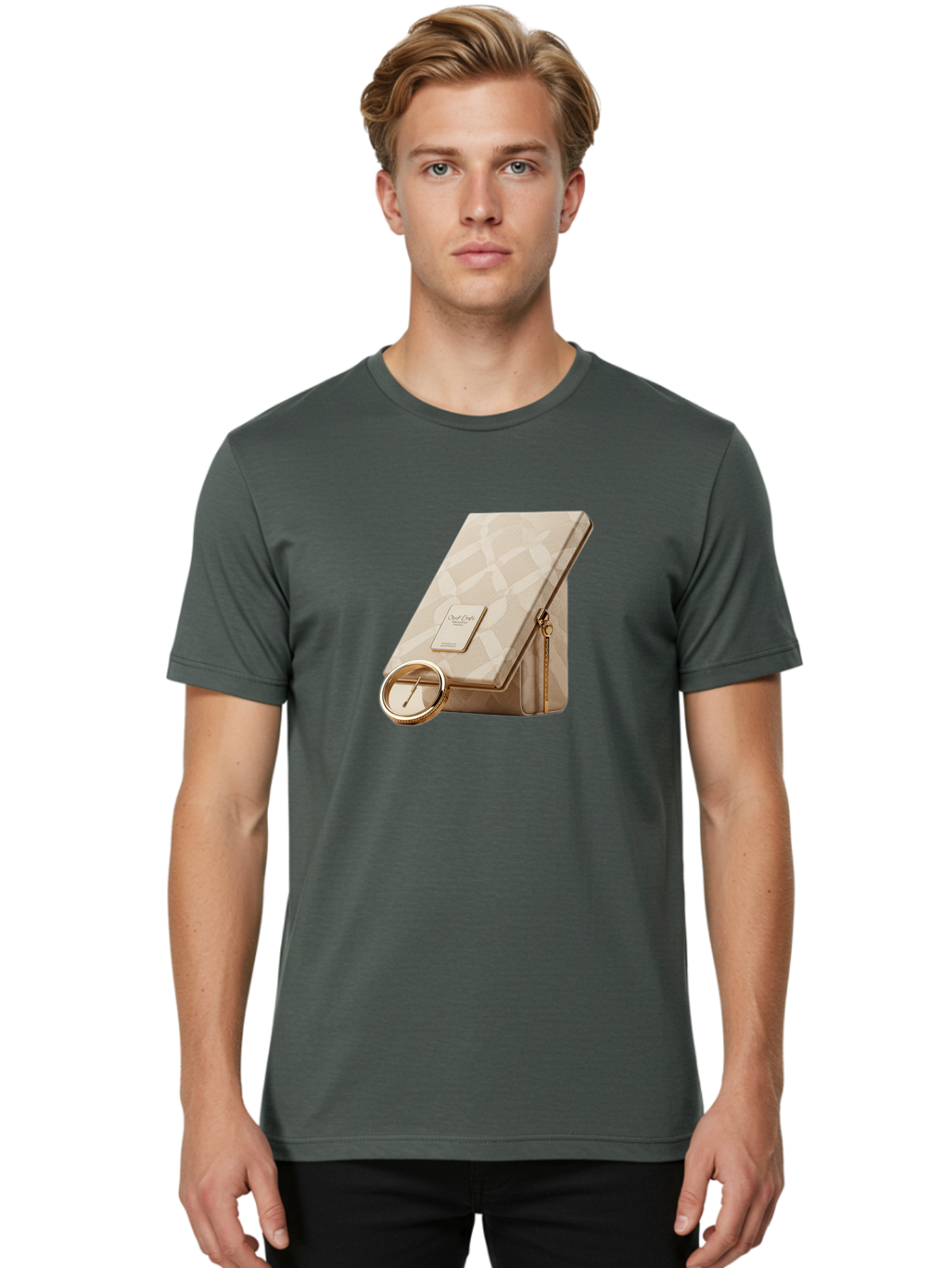 Sarah-Flint Men'S Graphic Tee, 100% Cotton, Comfortable Casual Summer Wear, Machine Washable, Vintage Camera, Old Camera, Antique Camera, Black Camera, Classic Photography, Photography Equipment, Nostalgic Device, Film Camera, Camera Art Bah066