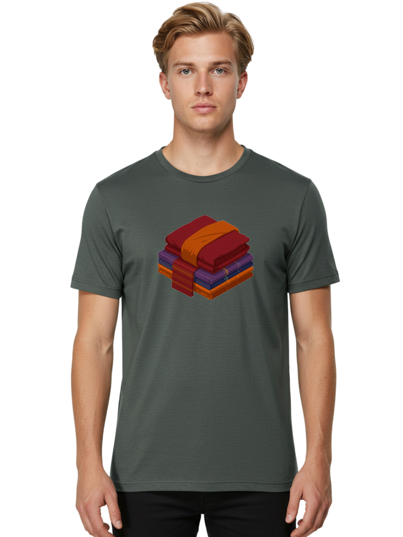Sari-Stack Men'S Graphic Tee, 100% Cotton, Comfortable Casual Summer Wear, Machine Washable, Vintage Camera, Old Camera, Antique Camera, Black Camera, Classic Photography, Photography Equipment, Nostalgic Device, Film Camera, Camera Art Bah067