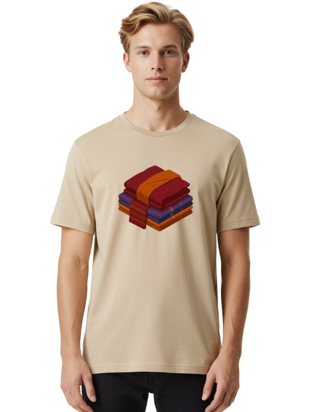 Sari-Stack Men'S Graphic Tee, 100% Cotton, Comfortable Casual Summer Wear, Machine Washable, Vintage Camera, Old Camera, Antique Camera, Black Camera, Classic Photography, Photography Equipment, Nostalgic Device, Film Camera, Camera Art Bah067