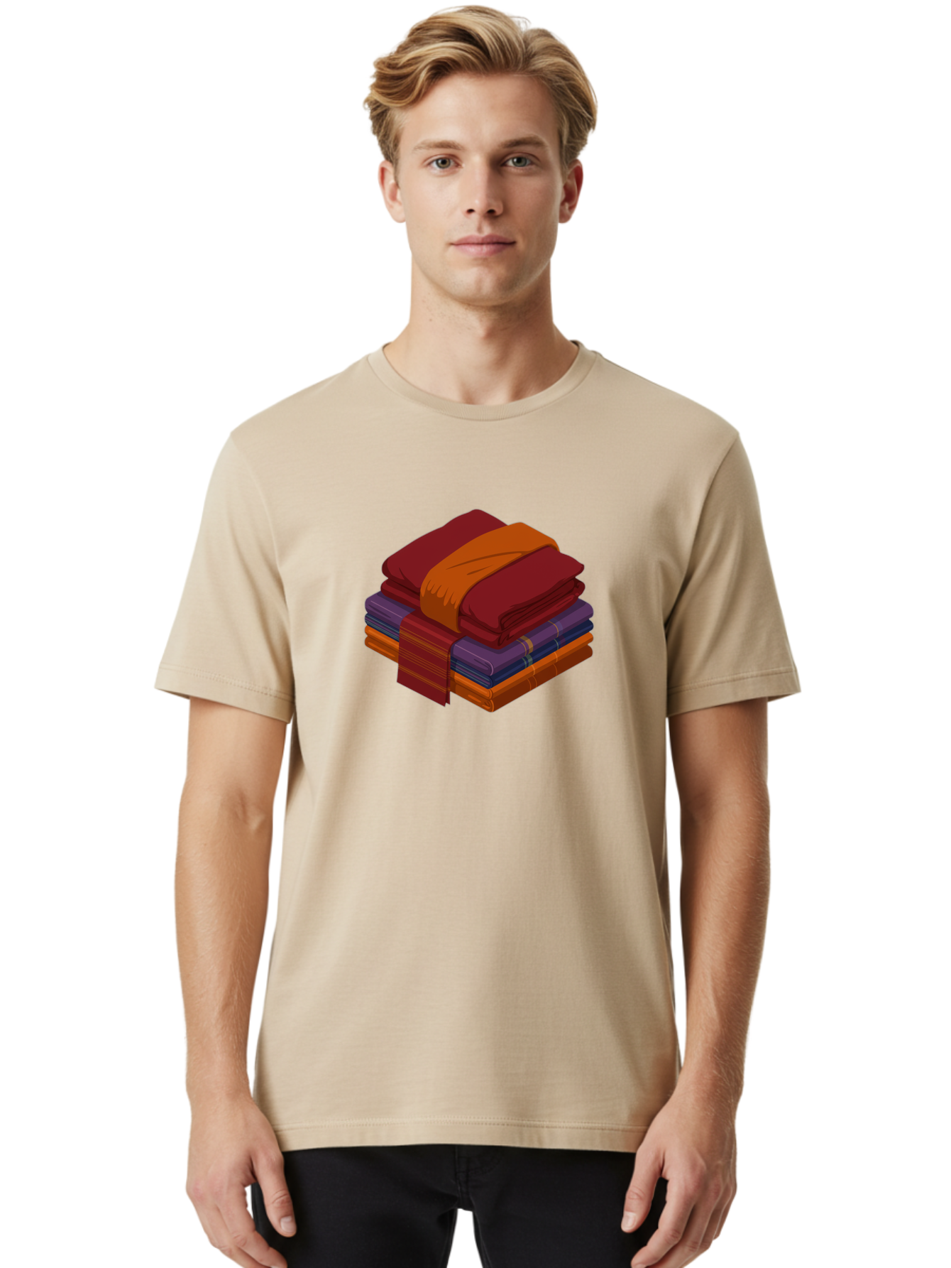 Sari-Stack Men'S Graphic Tee, 100% Cotton, Comfortable Casual Summer Wear, Machine Washable, Vintage Camera, Old Camera, Antique Camera, Black Camera, Classic Photography, Photography Equipment, Nostalgic Device, Film Camera, Camera Art Bah067