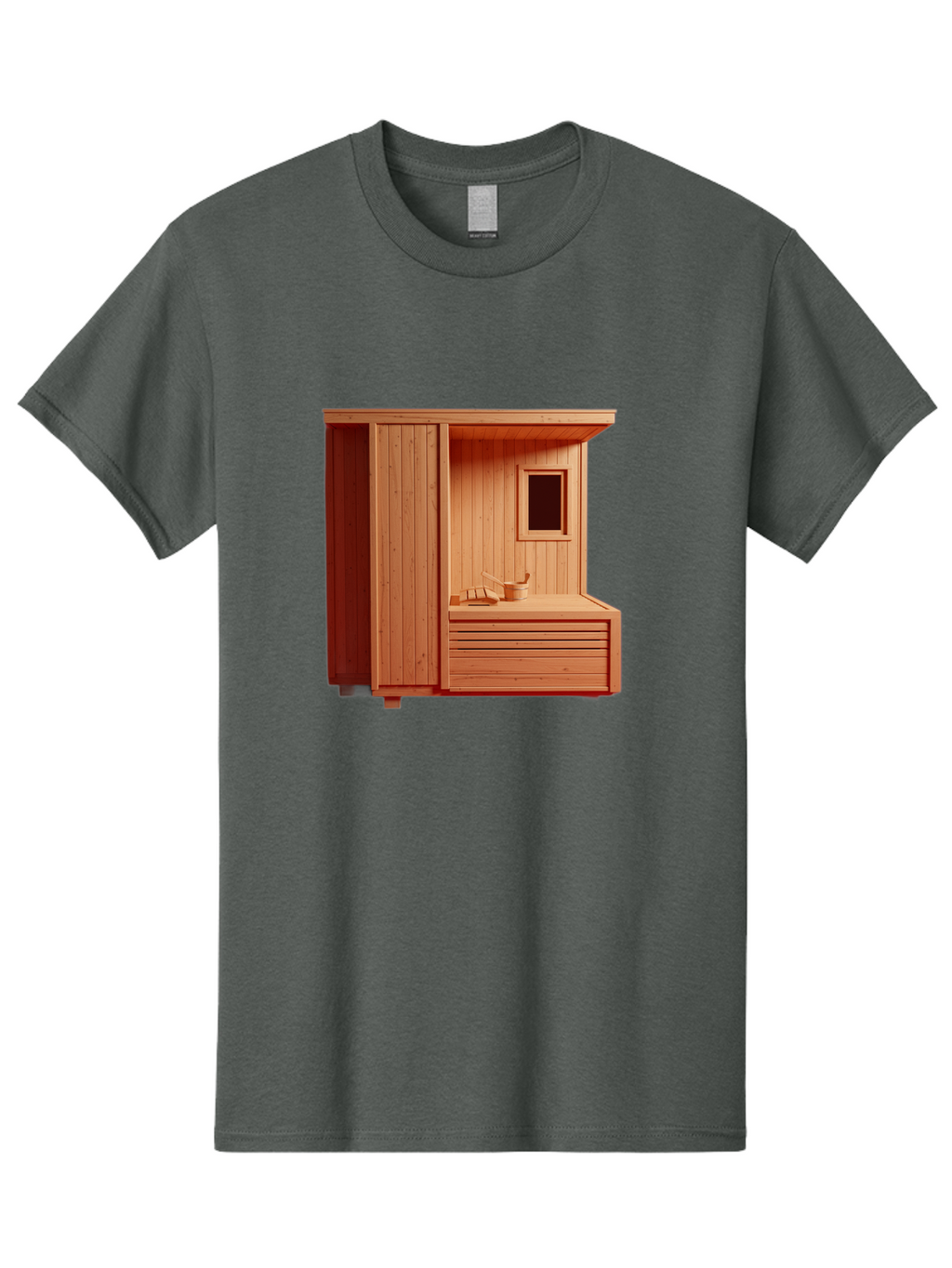 Sauna-Room Men'S Graphic Tee, 100% Cotton, Comfortable Casual Summer Wear, Machine Washable, Vintage Camera, Old Camera, Antique Camera, Black Camera, Classic Photography, Photography Equipment, Nostalgic Device, Film Camera, Camera Art Bah068