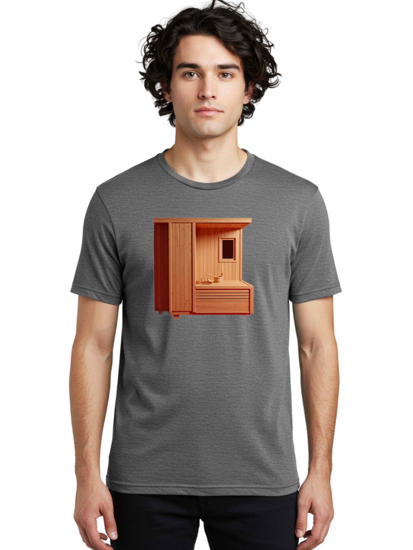 Sauna-Room Men'S Graphic Tee, 100% Cotton, Comfortable Casual Summer Wear, Machine Washable, Vintage Camera, Old Camera, Antique Camera, Black Camera, Classic Photography, Photography Equipment, Nostalgic Device, Film Camera, Camera Art Bah068