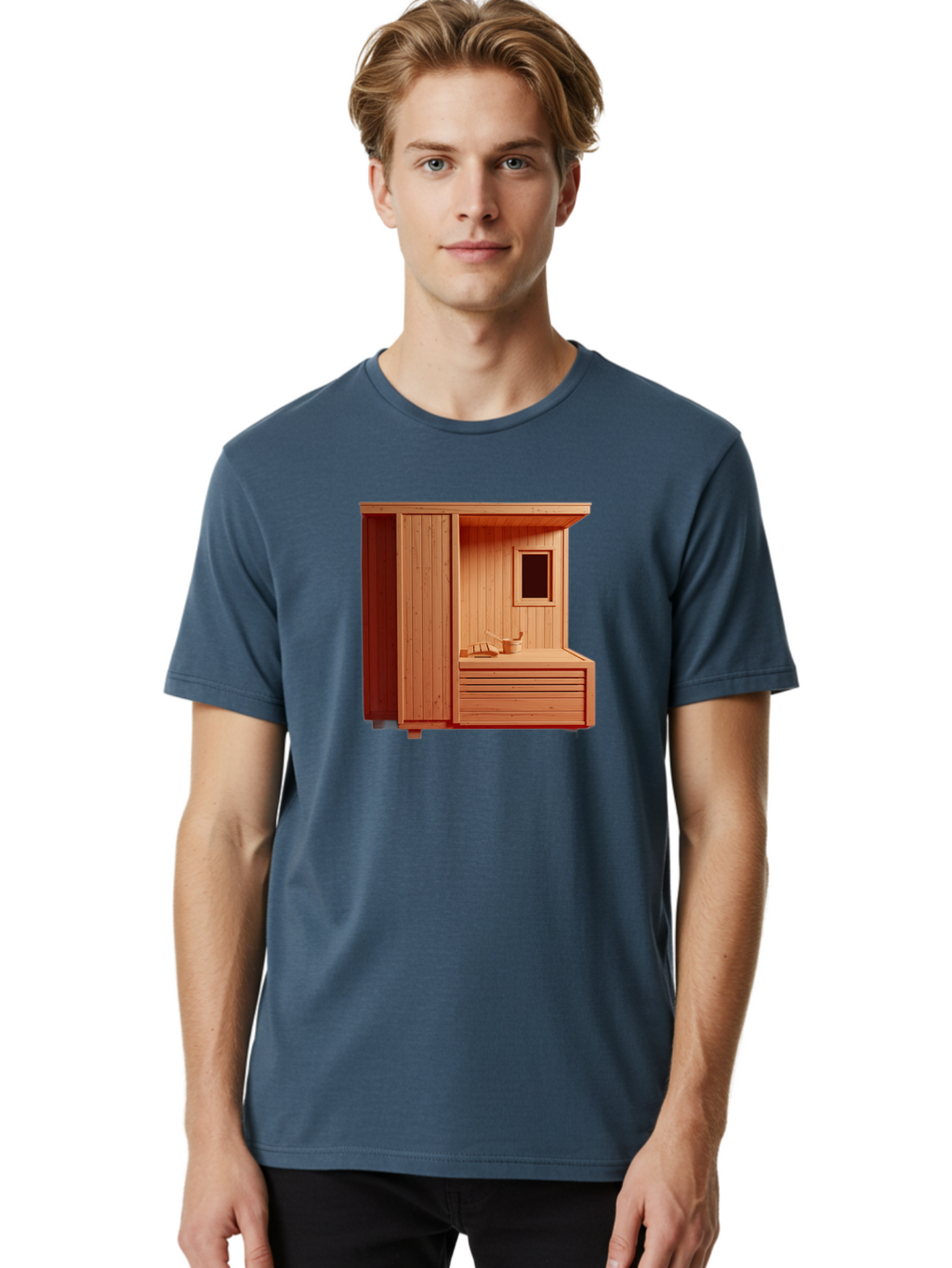 Sauna-Room Men'S Graphic Tee, 100% Cotton, Comfortable Casual Summer Wear, Machine Washable, Vintage Camera, Old Camera, Antique Camera, Black Camera, Classic Photography, Photography Equipment, Nostalgic Device, Film Camera, Camera Art Bah068