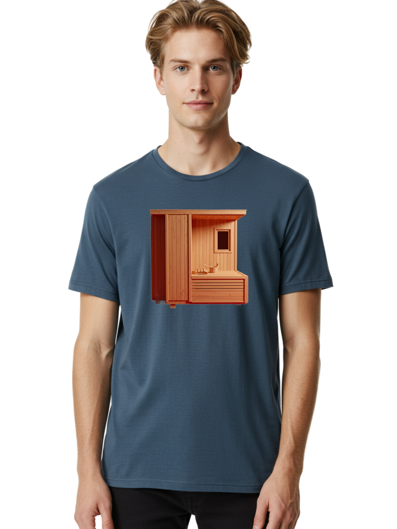 Sauna-Room Men'S Graphic Tee, 100% Cotton, Comfortable Casual Summer Wear, Machine Washable, Vintage Camera, Old Camera, Antique Camera, Black Camera, Classic Photography, Photography Equipment, Nostalgic Device, Film Camera, Camera Art Bah068