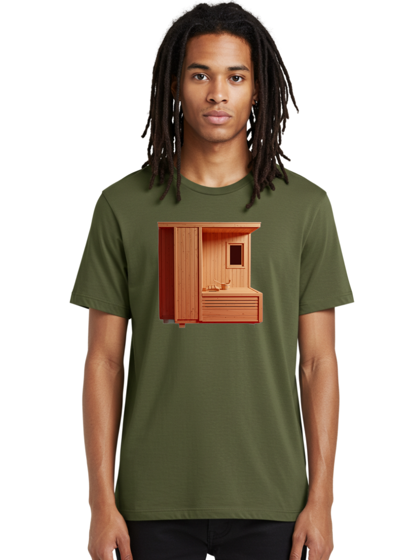 Sauna-Room Men'S Graphic Tee, 100% Cotton, Comfortable Casual Summer Wear, Machine Washable, Vintage Camera, Old Camera, Antique Camera, Black Camera, Classic Photography, Photography Equipment, Nostalgic Device, Film Camera, Camera Art Bah068