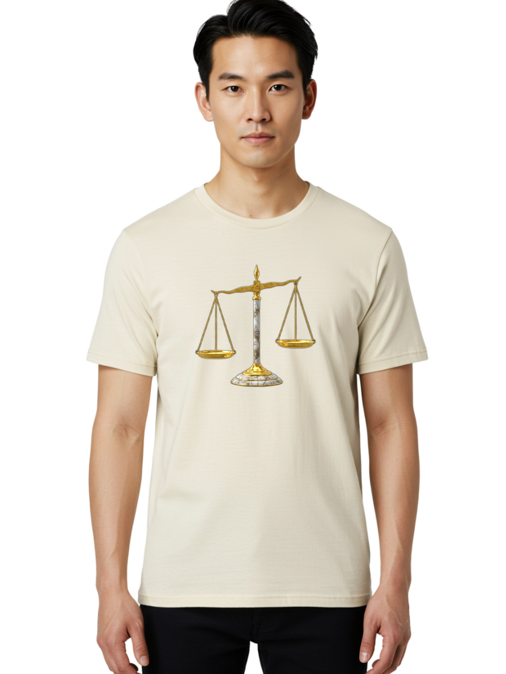 Scale-Of-Justice Men'S Graphic Tee, 100% Cotton, Comfortable Casual Summer Wear, Machine Washable, Vintage Camera, Old Camera, Antique Camera, Black Camera, Classic Photography, Photography Equipment, Nostalgic Device, Film Camera, Camera Art Bah069