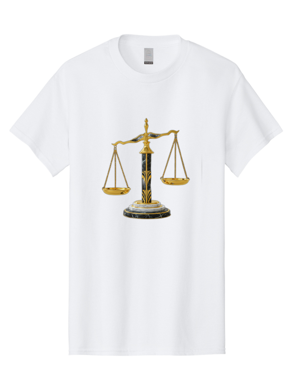 Scales-Of-Justice-3 Men'S Graphic Tee, 100% Cotton, Comfortable Casual Summer Wear, Machine Washable, Vintage Camera, Old Camera, Antique Camera, Black Camera, Classic Photography, Photography Equipment, Nostalgic Device, Film Camera, Bah072
