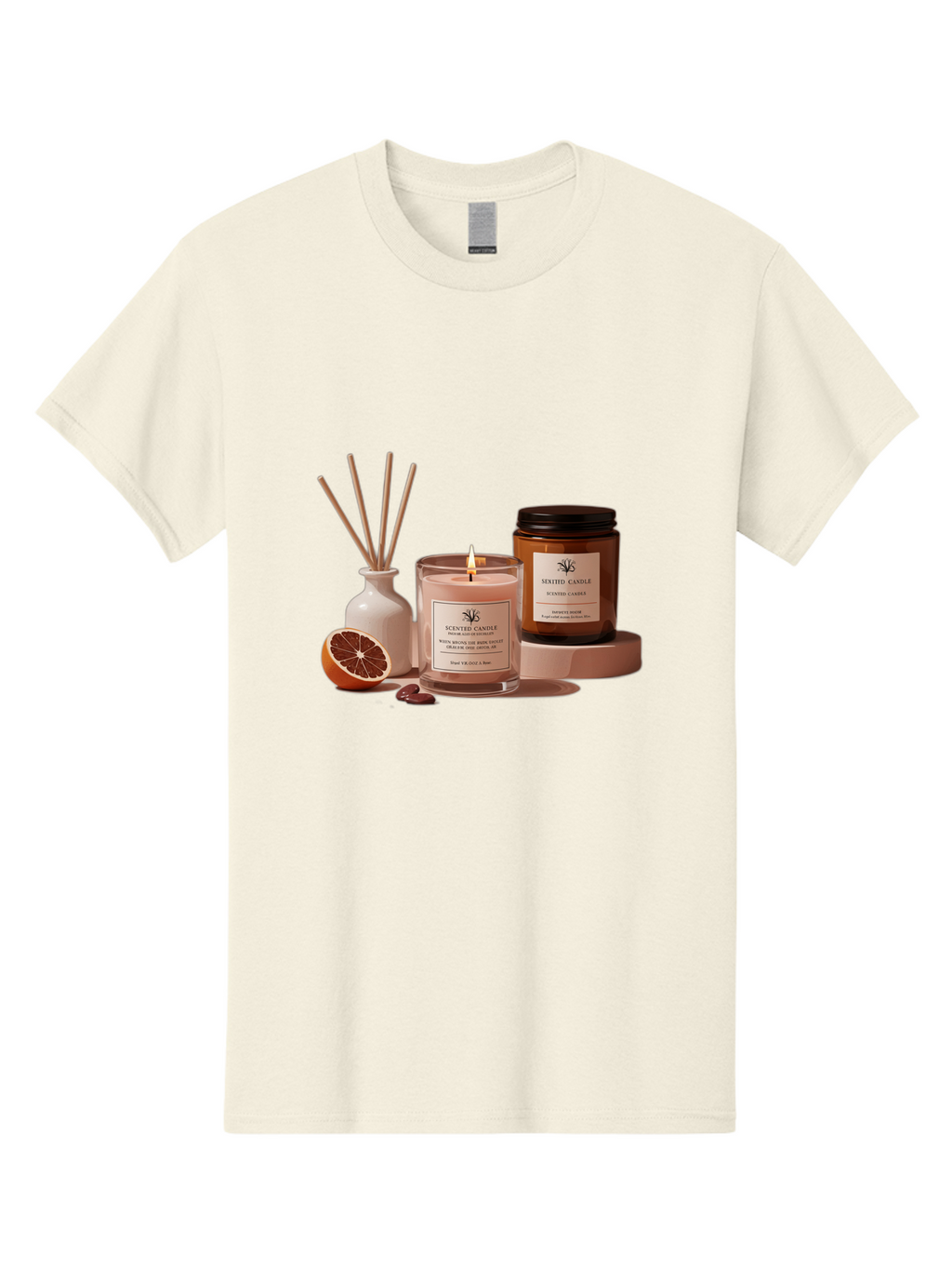 Scented-Candle-1 Men'S Graphic Tee, 100% Cotton, Comfortable Casual Summer Wear, Machine Washable, Vintage Camera, Old Camera, Antique Camera, Black Camera, Classic Photography, Photography Equipment, Nostalgic Device, Film Camera, Camera Art Bah076