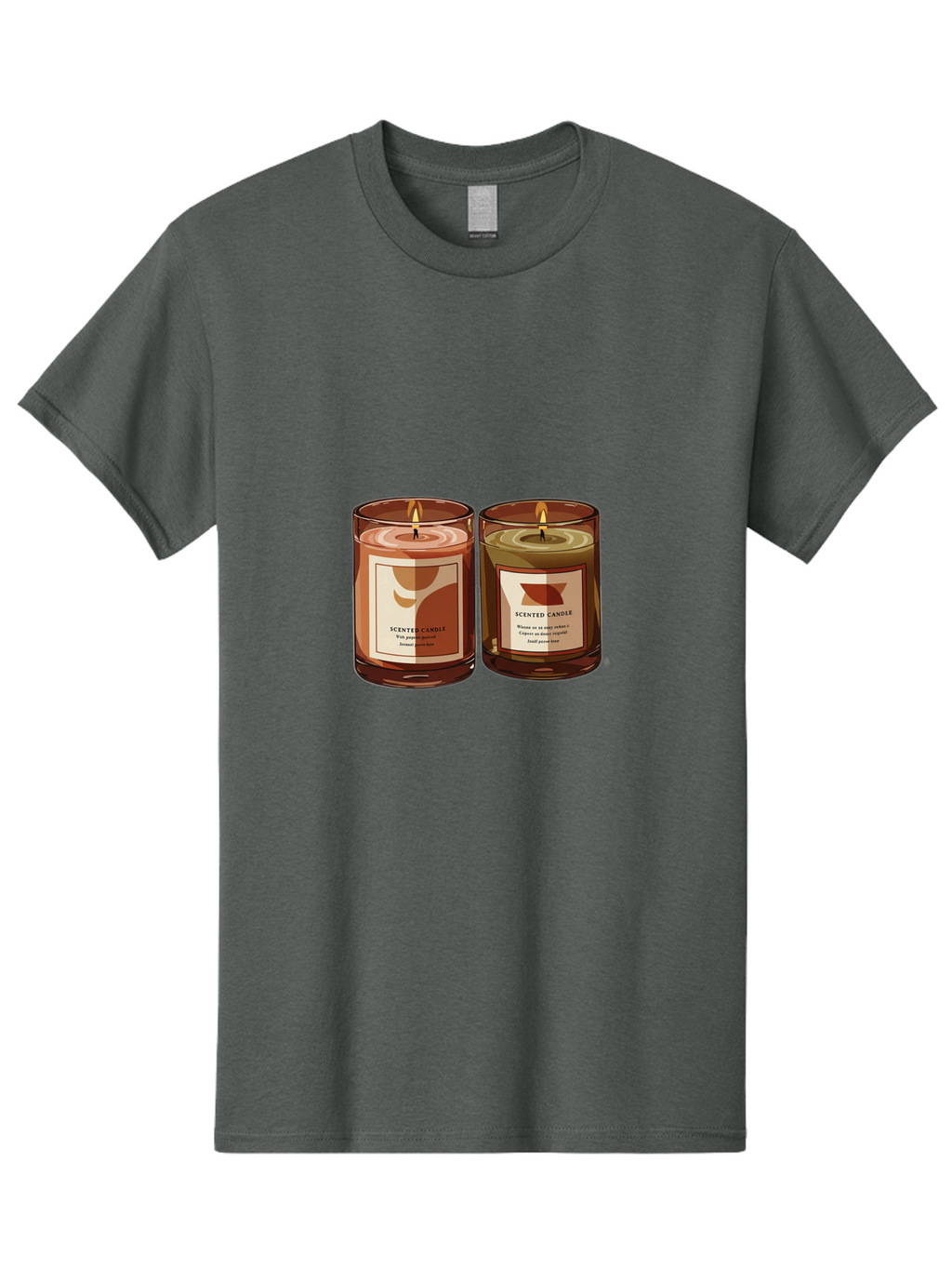 Scented-Candle Men'S Graphic Tee, 100% Cotton, Comfortable Casual Summer Wear, Machine Washable, Vintage Camera, Old Camera, Antique Camera, Black Camera, Classic Photography, Photography Equipment, Nostalgic Device, Film Camera, Camera Art Bah077