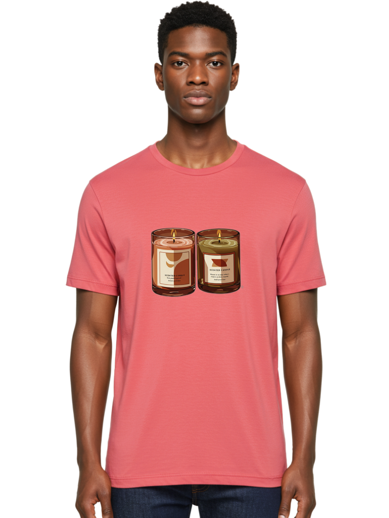 Scented-Candle Men'S Graphic Tee, 100% Cotton, Comfortable Casual Summer Wear, Machine Washable, Vintage Camera, Old Camera, Antique Camera, Black Camera, Classic Photography, Photography Equipment, Nostalgic Device, Film Camera, Camera Art Bah077