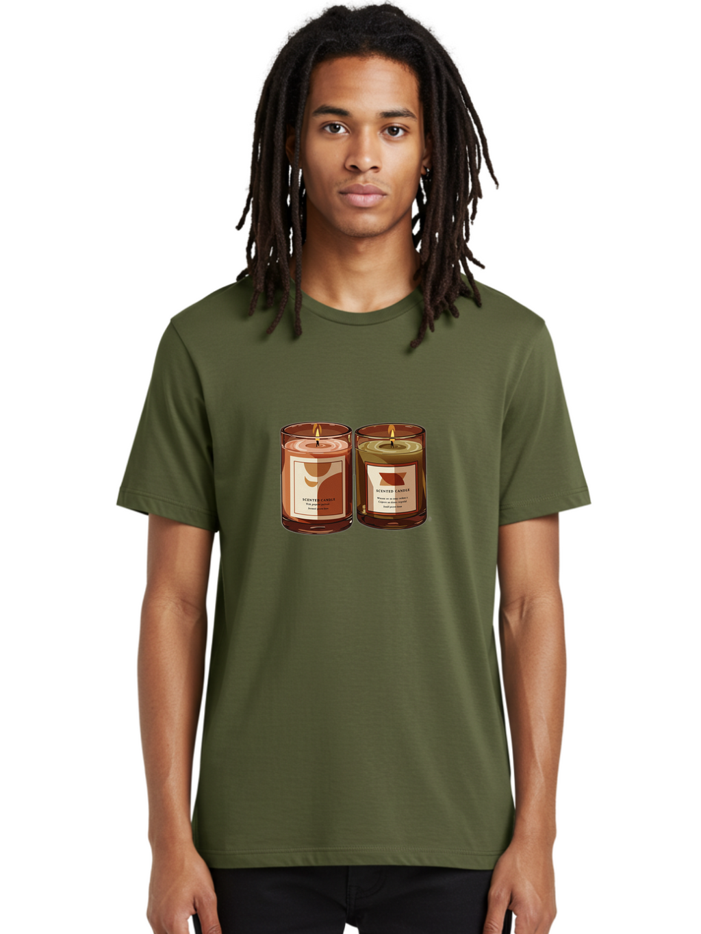 Scented-Candle Men'S Graphic Tee, 100% Cotton, Comfortable Casual Summer Wear, Machine Washable, Vintage Camera, Old Camera, Antique Camera, Black Camera, Classic Photography, Photography Equipment, Nostalgic Device, Film Camera, Camera Art Bah077