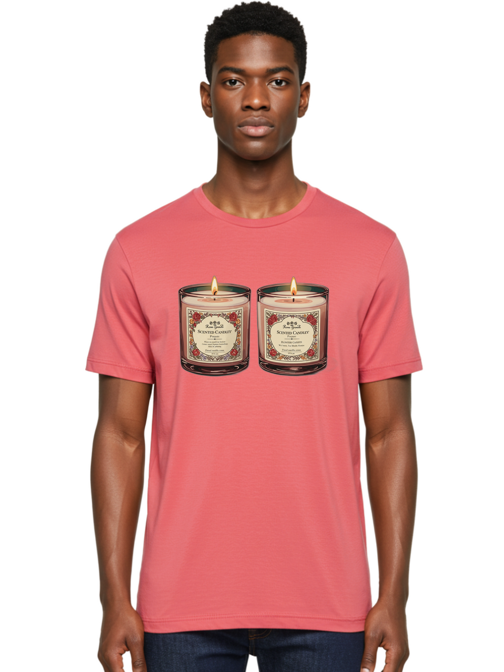 Scented-Candles Men'S Graphic Tee, 100% Cotton, Comfortable Casual Summer Wear, Machine Washable, Vintage Camera, Old Camera, Antique Camera, Black Camera, Classic Photography, Photography Equipment, Nostalgic Device, Film Camera, Camera Art Bah078