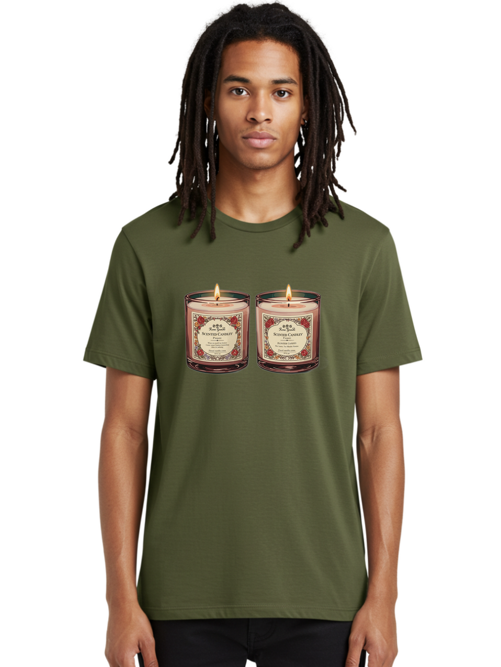 Scented-Candles Men'S Graphic Tee, 100% Cotton, Comfortable Casual Summer Wear, Machine Washable, Vintage Camera, Old Camera, Antique Camera, Black Camera, Classic Photography, Photography Equipment, Nostalgic Device, Film Camera, Camera Art Bah078