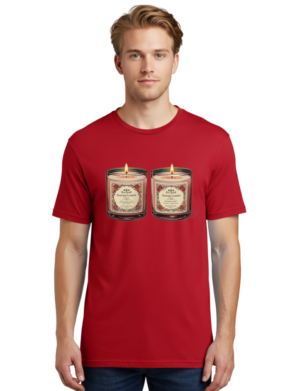 Scented-Candles Men'S Graphic Tee, 100% Cotton, Comfortable Casual Summer Wear, Machine Washable, Vintage Camera, Old Camera, Antique Camera, Black Camera, Classic Photography, Photography Equipment, Nostalgic Device, Film Camera, Camera Art Bah078