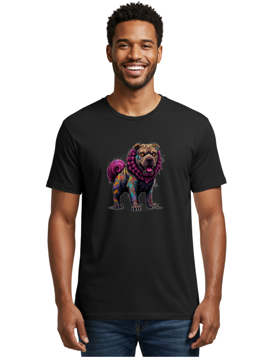 Shar-Pei Men'S Graphic Tee, 100% Cotton, Comfortable Casual Summer Wear, Machine Washable, Vintage Camera, Old Camera, Antique Camera, Black Camera, Classic Photography, Photography Equipment, Nostalgic Device, Film Camera, Camera Art Bah091