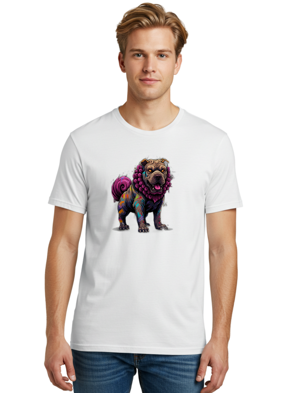 Shar-Pei Men'S Graphic Tee, 100% Cotton, Comfortable Casual Summer Wear, Machine Washable, Vintage Camera, Old Camera, Antique Camera, Black Camera, Classic Photography, Photography Equipment, Nostalgic Device, Film Camera, Camera Art Bah091
