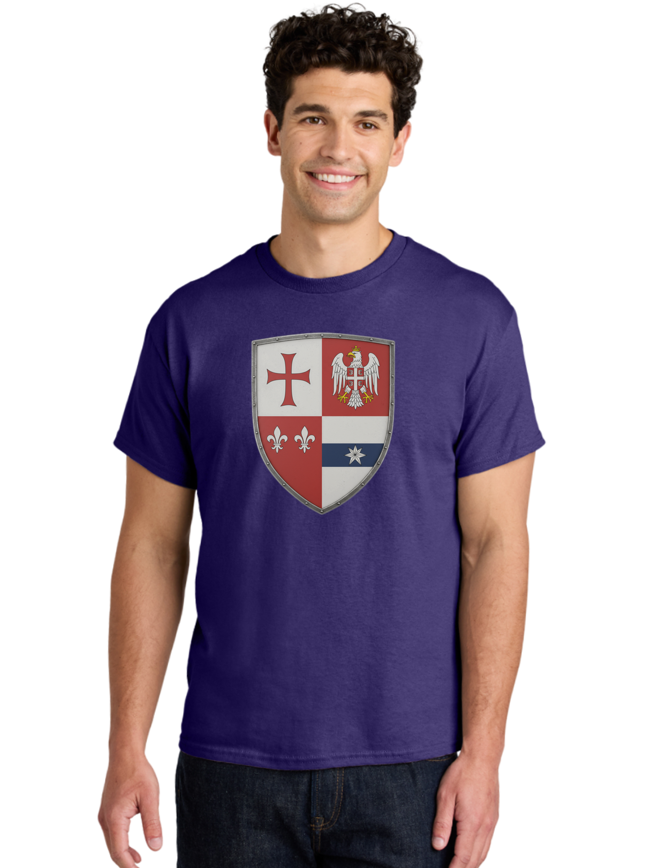 Shield-Coat-Of-Arms Men'S Graphic Tee, 100% Cotton, Comfortable Casual Summer Wear, Machine Washable, Vintage Camera, Old Camera, Antique Camera, Black Camera, Classic Photography, Photography Equipment, Nostalgic Device, Film Camera, Bah095