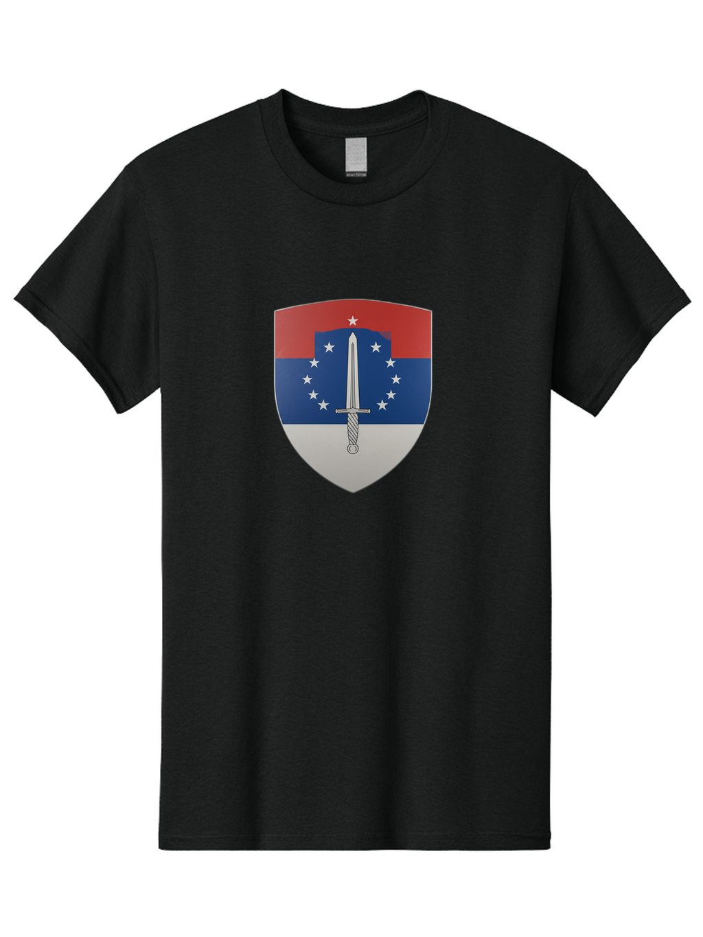 Shield-With-Sword Men'S Graphic Tee, 100% Cotton, Comfortable Casual Summer Wear, Machine Washable, Vintage Camera, Old Camera, Antique Camera, Black Camera, Classic Photography, Photography Equipment, Nostalgic Device, Film Camera, Camera Art Bah102