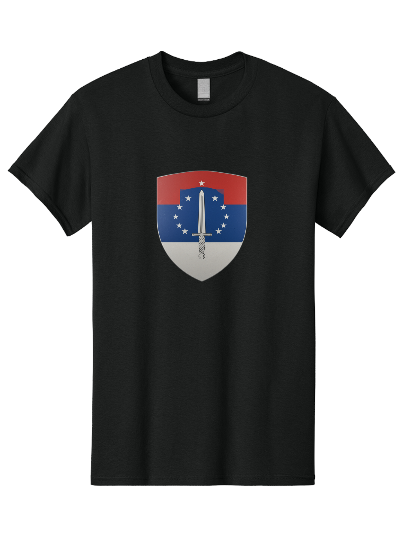Shield-With-Sword Men'S Graphic Tee, 100% Cotton, Comfortable Casual Summer Wear, Machine Washable, Vintage Camera, Old Camera, Antique Camera, Black Camera, Classic Photography, Photography Equipment, Nostalgic Device, Film Camera, Camera Art Bah102