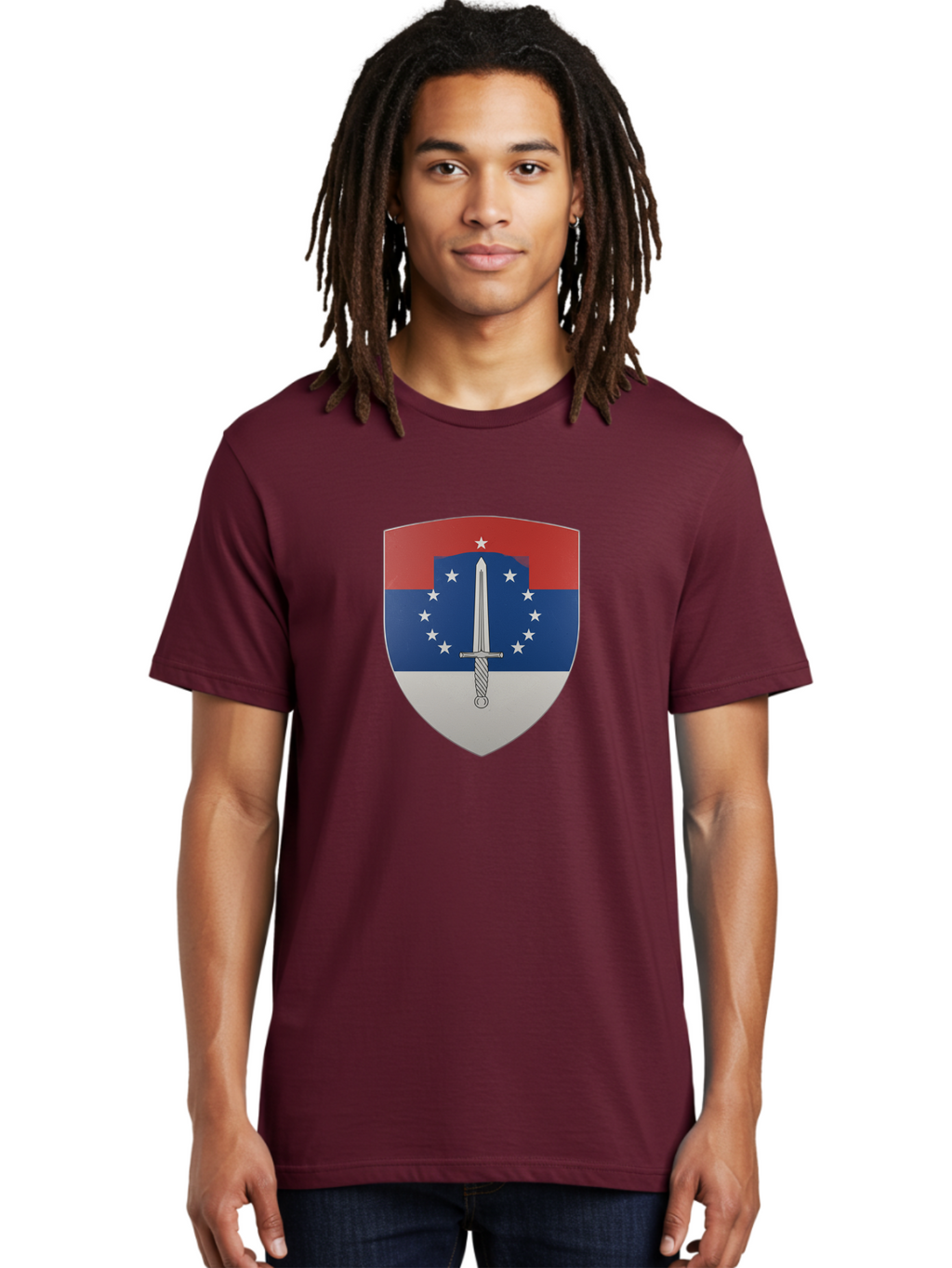 Shield-With-Sword Men'S Graphic Tee, 100% Cotton, Comfortable Casual Summer Wear, Machine Washable, Vintage Camera, Old Camera, Antique Camera, Black Camera, Classic Photography, Photography Equipment, Nostalgic Device, Film Camera, Camera Art Bah102