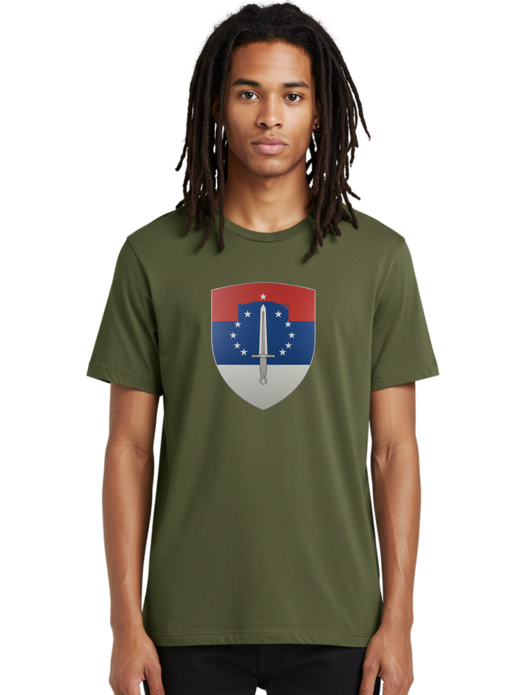 Shield-With-Sword Men'S Graphic Tee, 100% Cotton, Comfortable Casual Summer Wear, Machine Washable, Vintage Camera, Old Camera, Antique Camera, Black Camera, Classic Photography, Photography Equipment, Nostalgic Device, Film Camera, Camera Art Bah102