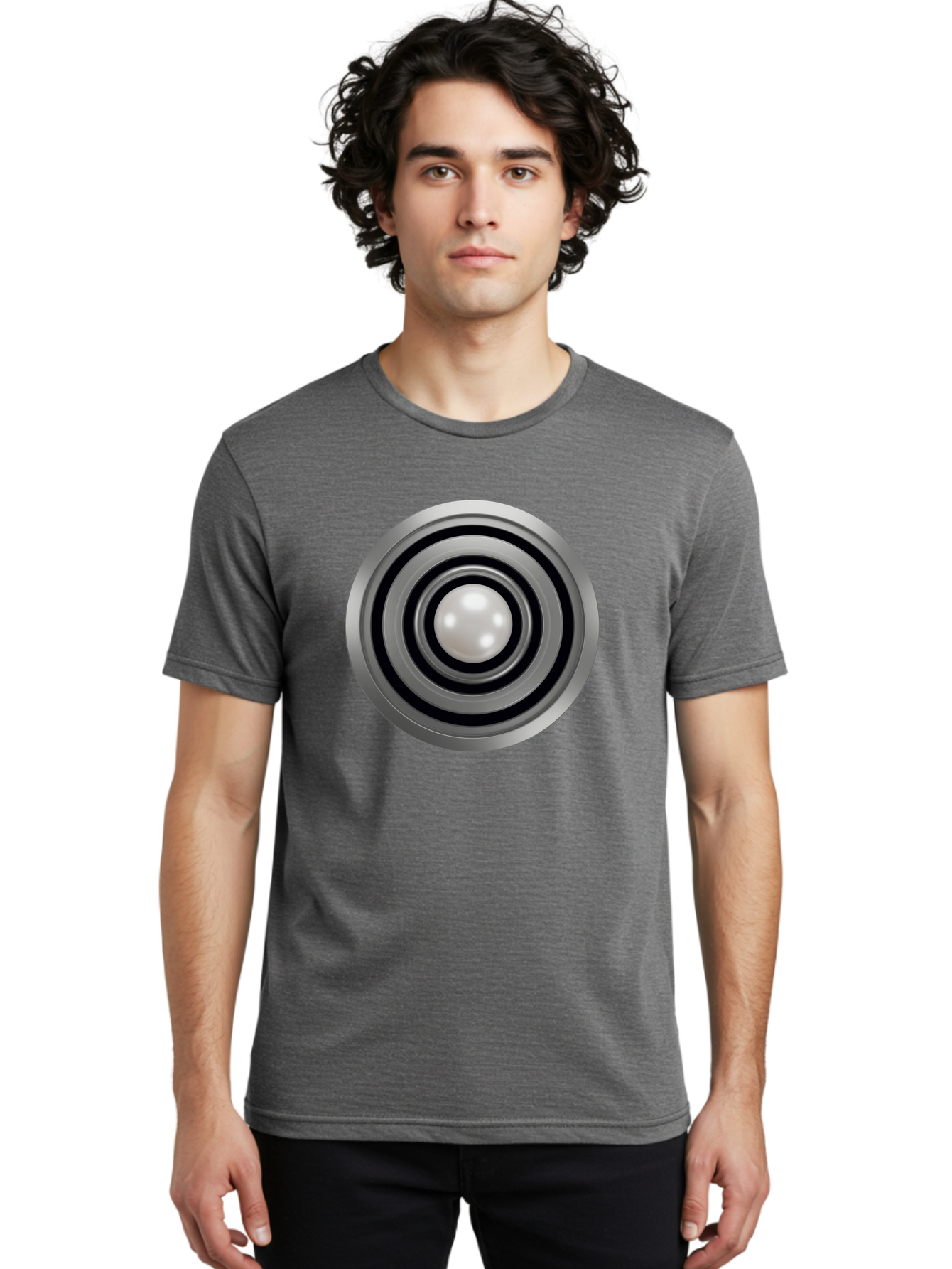 Silver-Ball-Bearing Men'S Graphic Tee, 100% Cotton, Comfortable Casual Summer Wear, Machine Washable, Vintage Camera, Old Camera, Antique Camera, Black Camera, Classic Photography, Photography Equipment, Nostalgic Device, Film Camera, Bah107