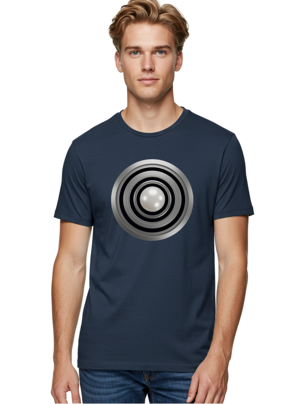 Silver-Ball-Bearing Men'S Graphic Tee, 100% Cotton, Comfortable Casual Summer Wear, Machine Washable, Vintage Camera, Old Camera, Antique Camera, Black Camera, Classic Photography, Photography Equipment, Nostalgic Device, Film Camera, Bah107